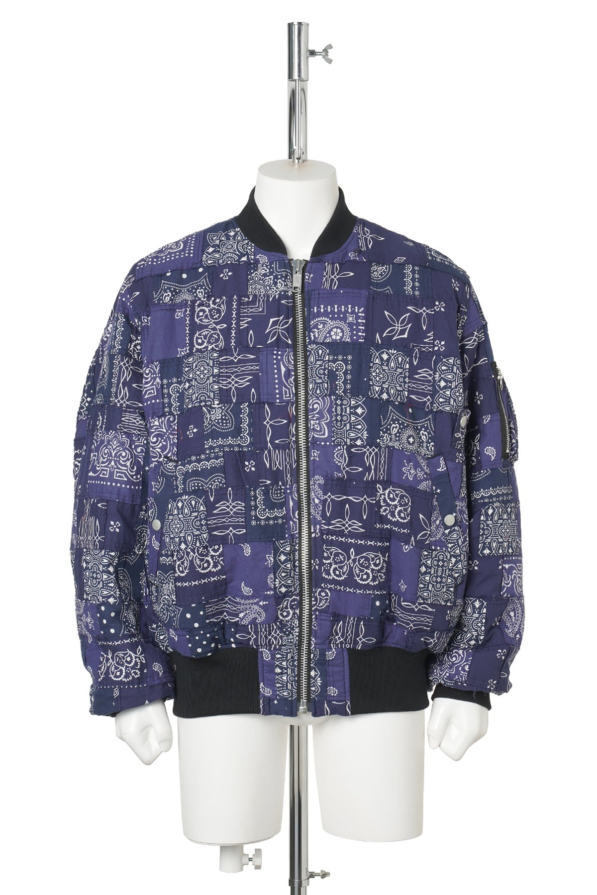BANDANA PATCHWORK MA-1 / NAVY