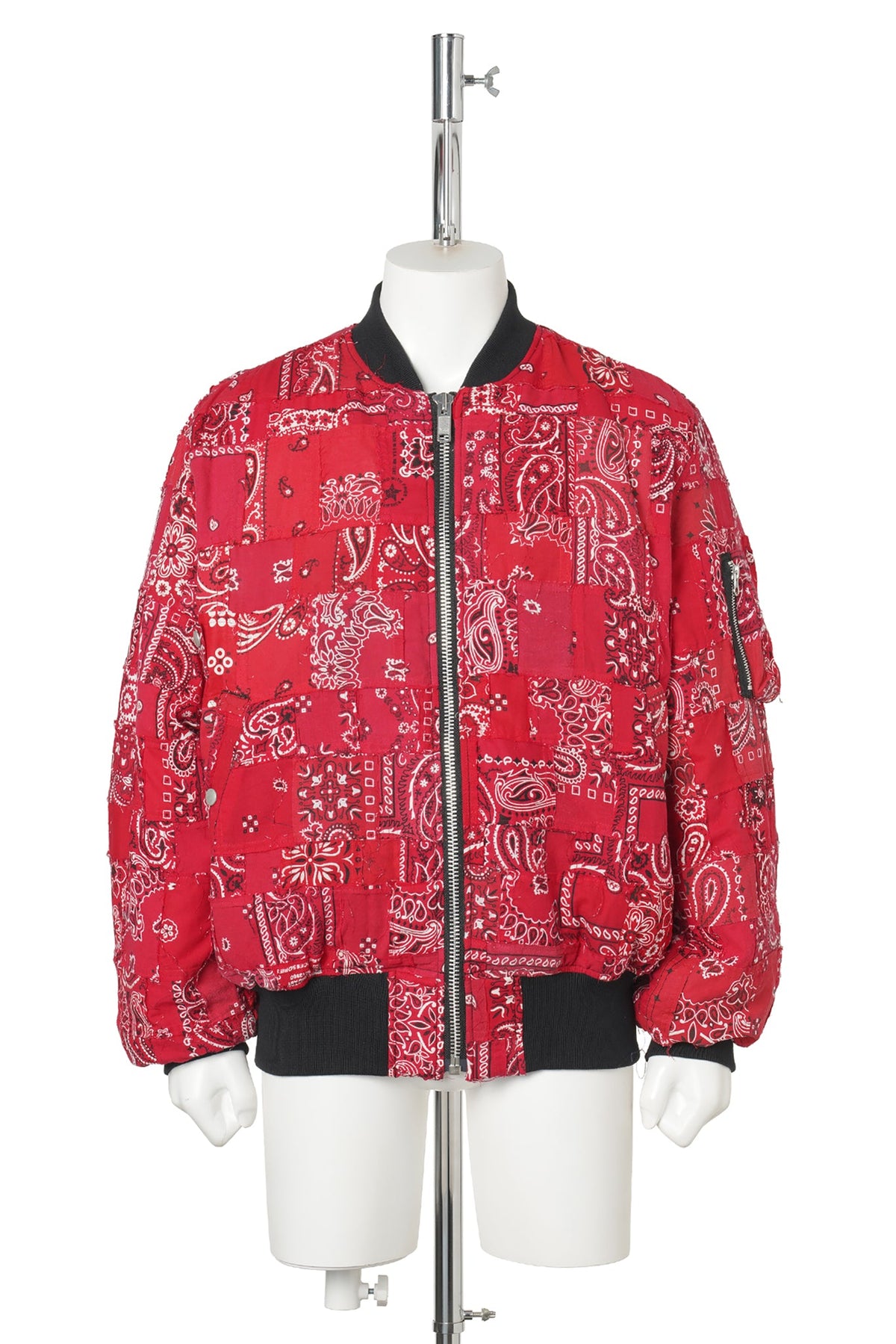 BANDANA PATCHWORK MA-1 / RED