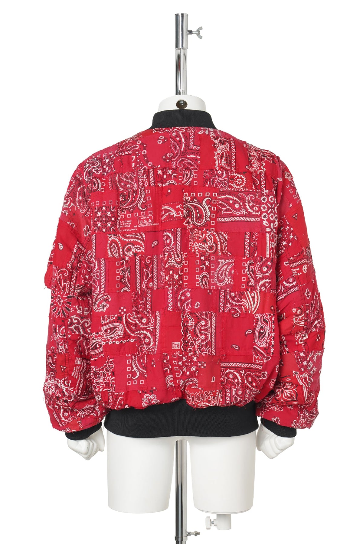 BANDANA PATCHWORK MA-1 / RED