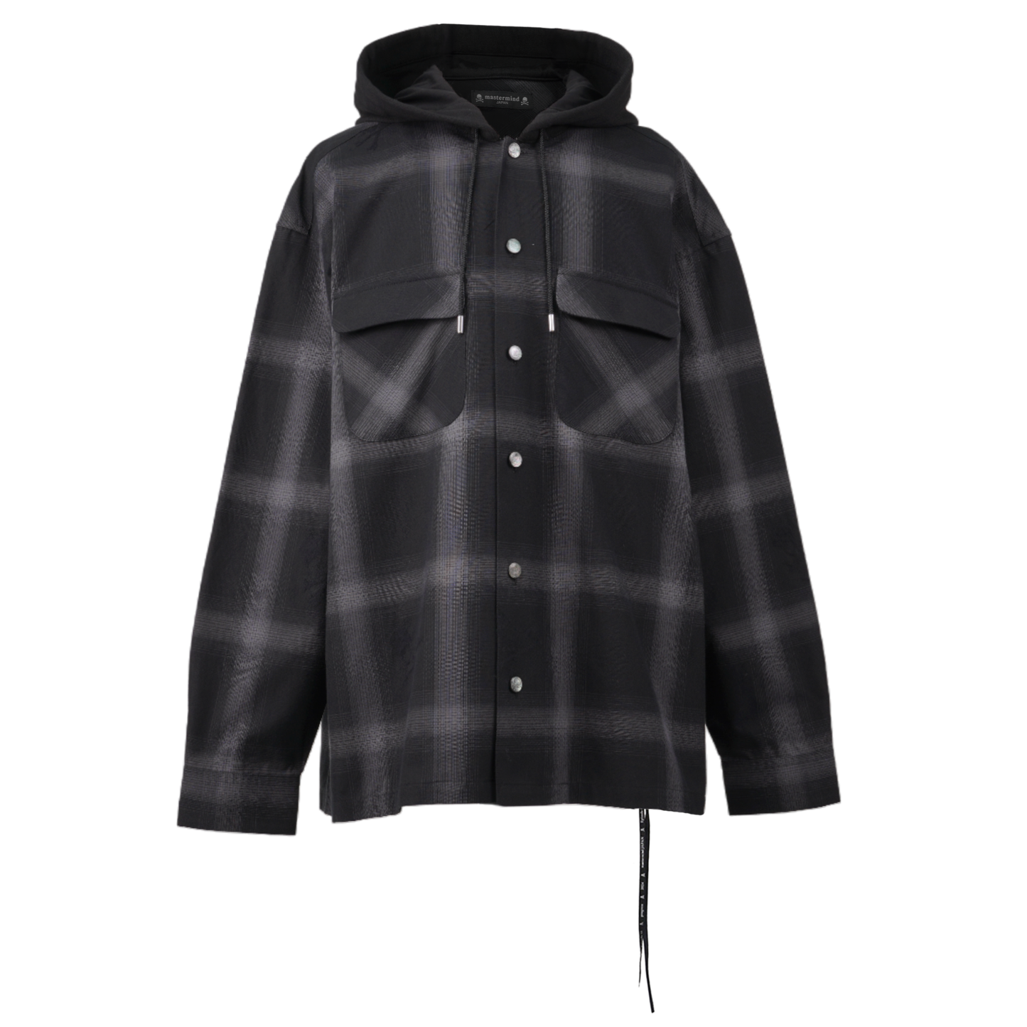 SH012 / 691:BLACK PLAID