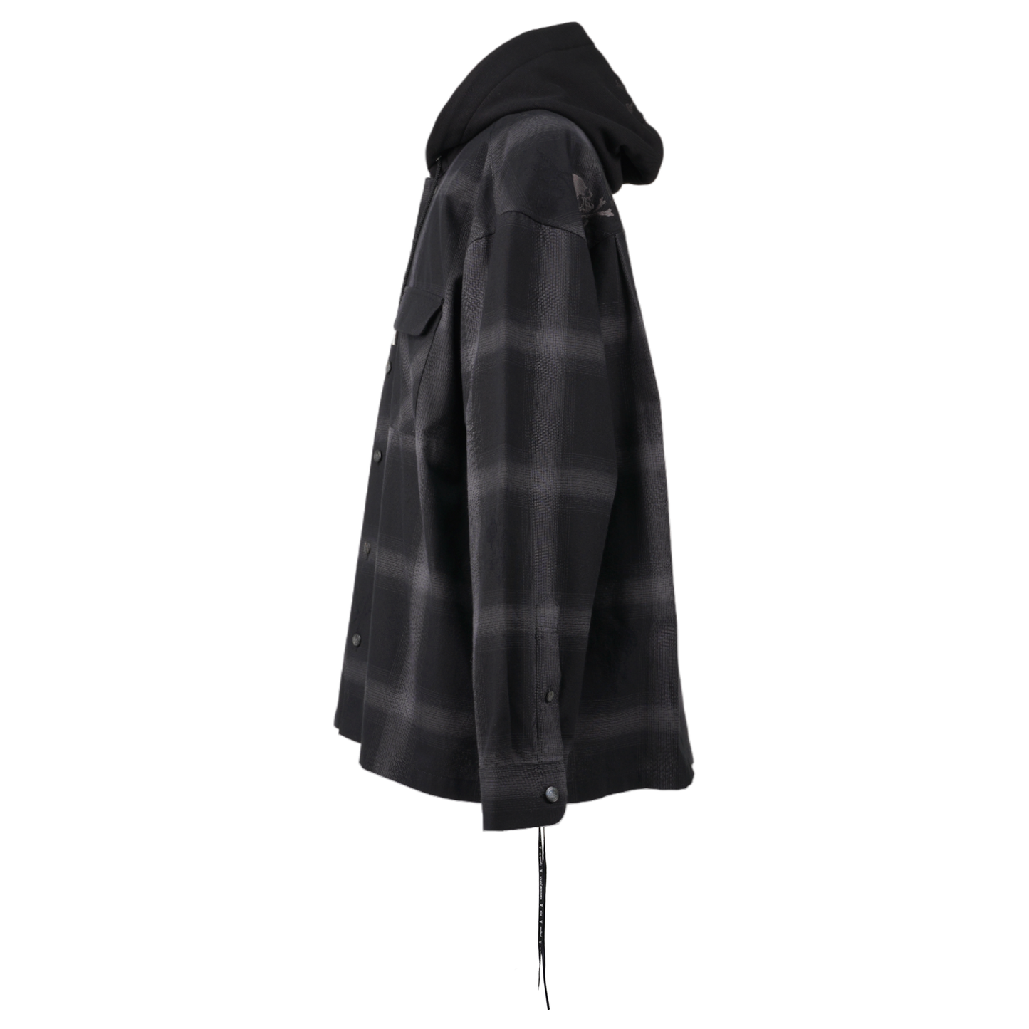 SH012 / 691:BLACK PLAID