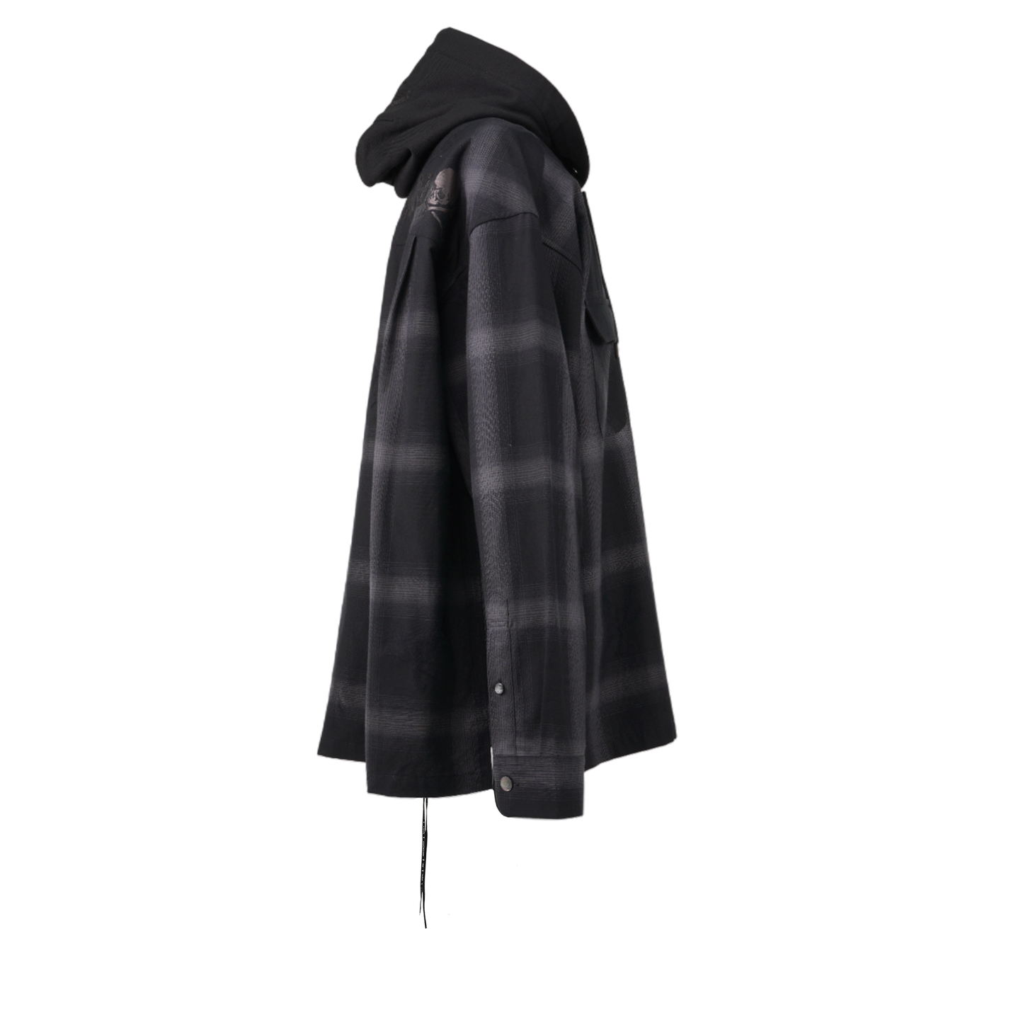 SH012 / 691:BLACK PLAID