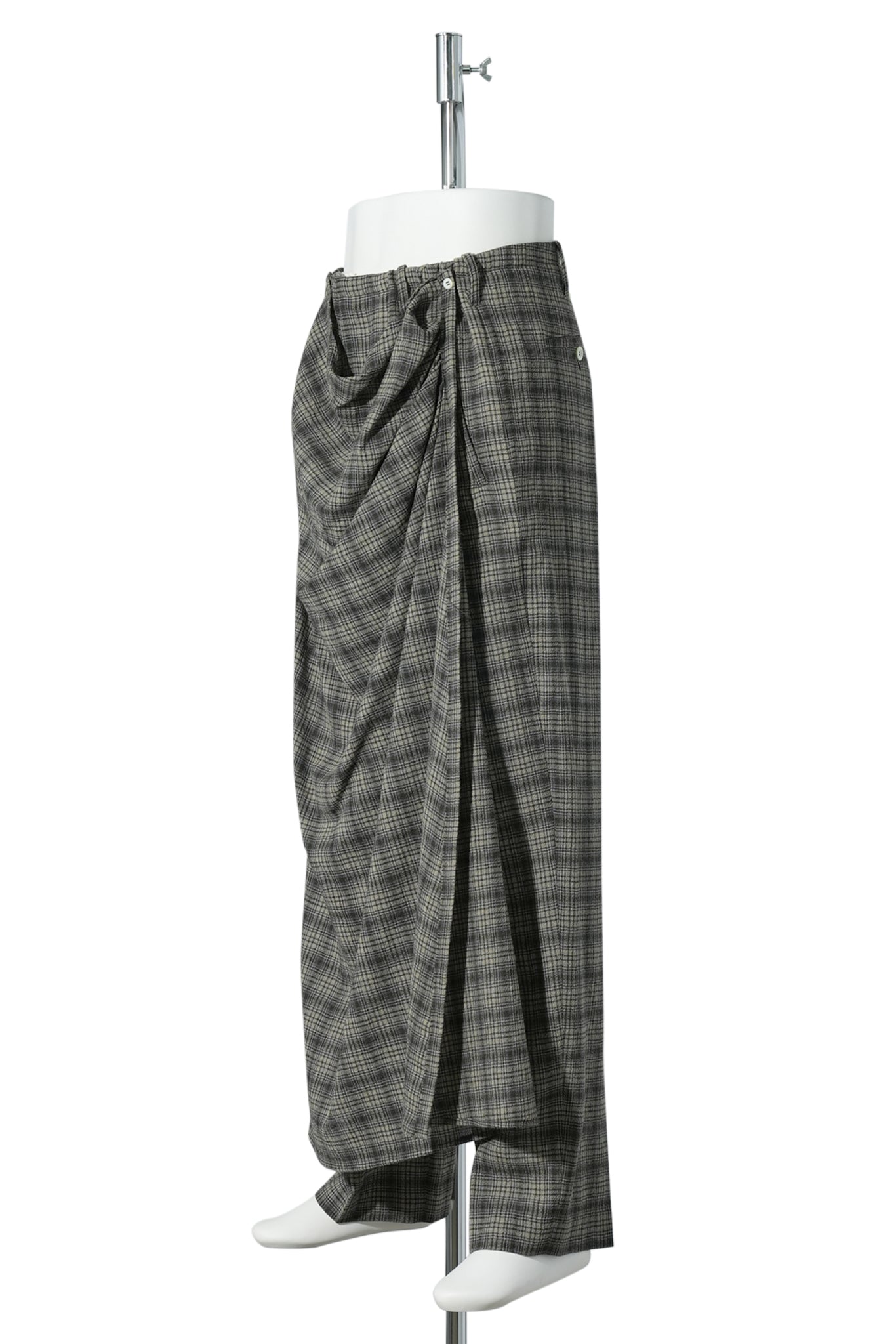 FOLKETTONE TROUSERS / MLN437:CHECK