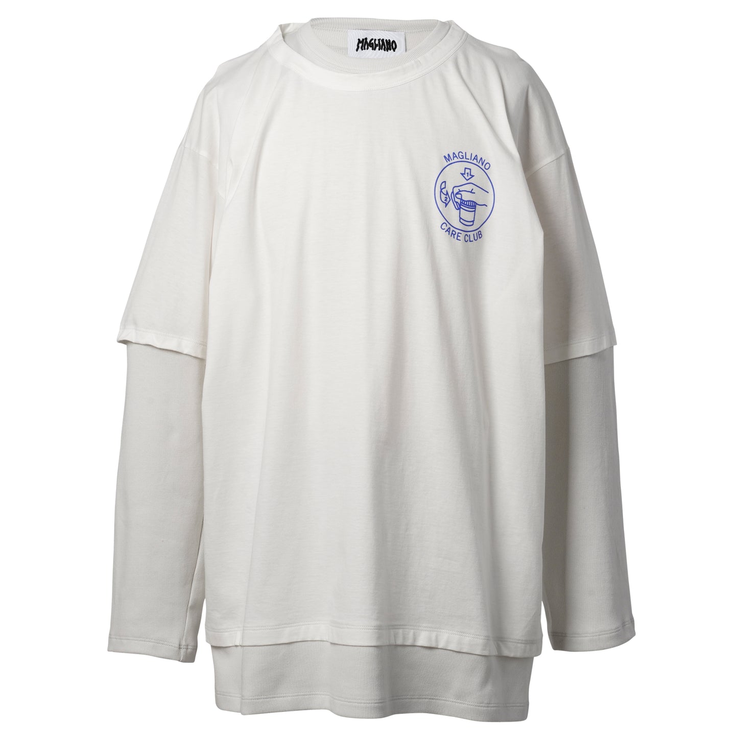 TRAUMA TEE OVERSIZED / WHITE
