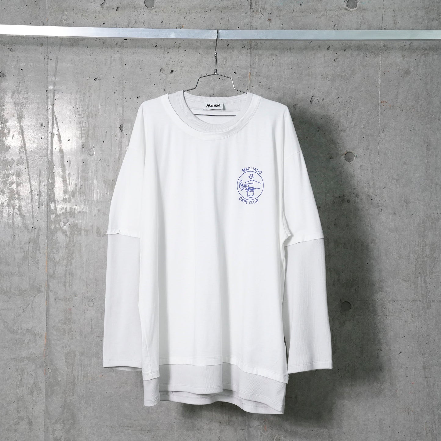 TRAUMA TEE OVERSIZED / WHITE