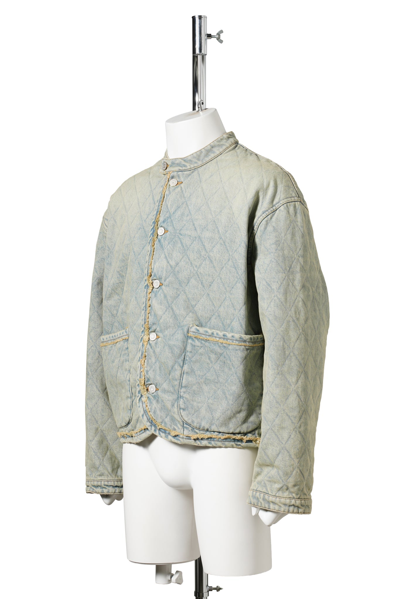 DENIM BIKERINO PADDED / 68:SABBIONE RELODEAD