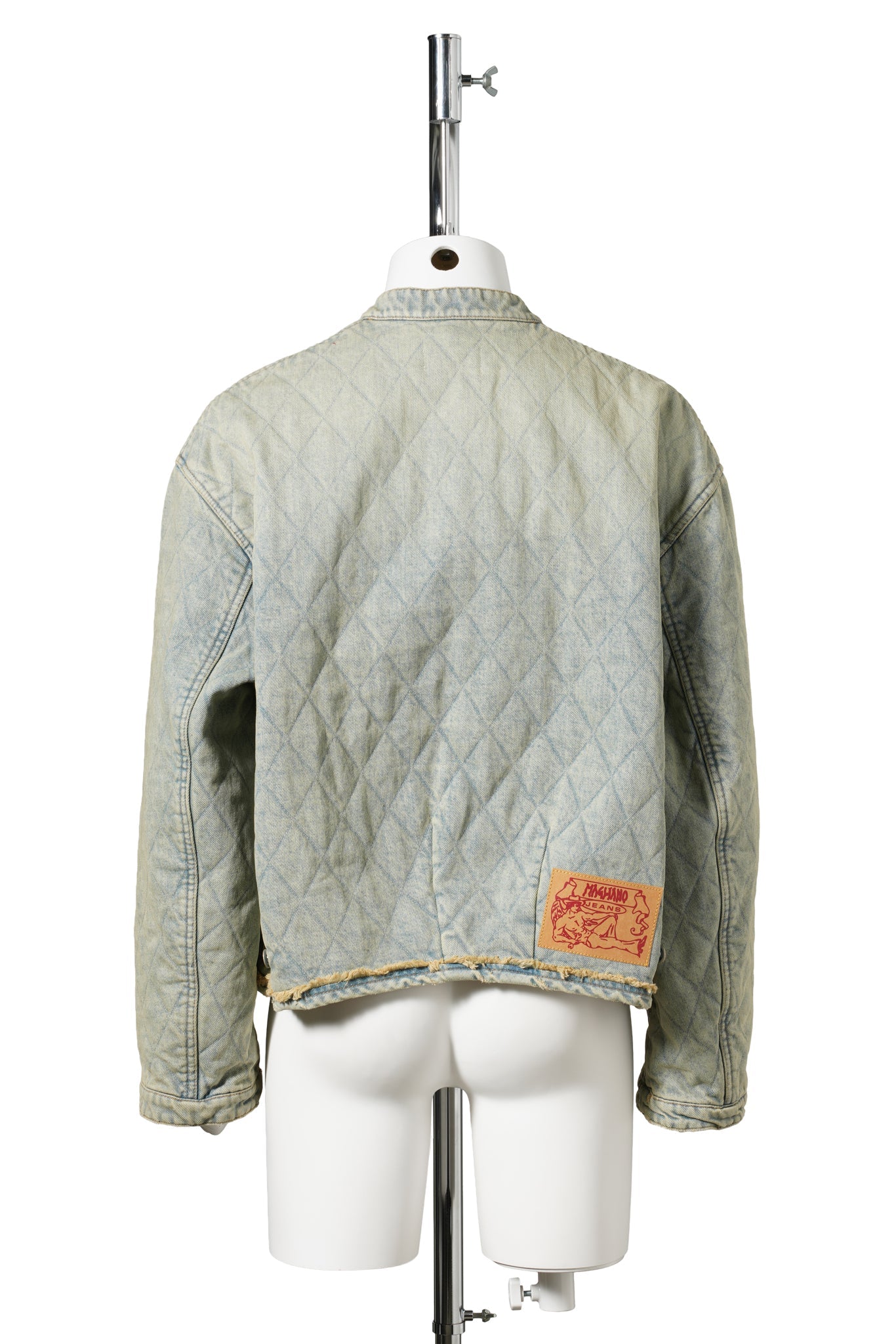 DENIM BIKERINO PADDED / 68:SABBIONE RELODEAD