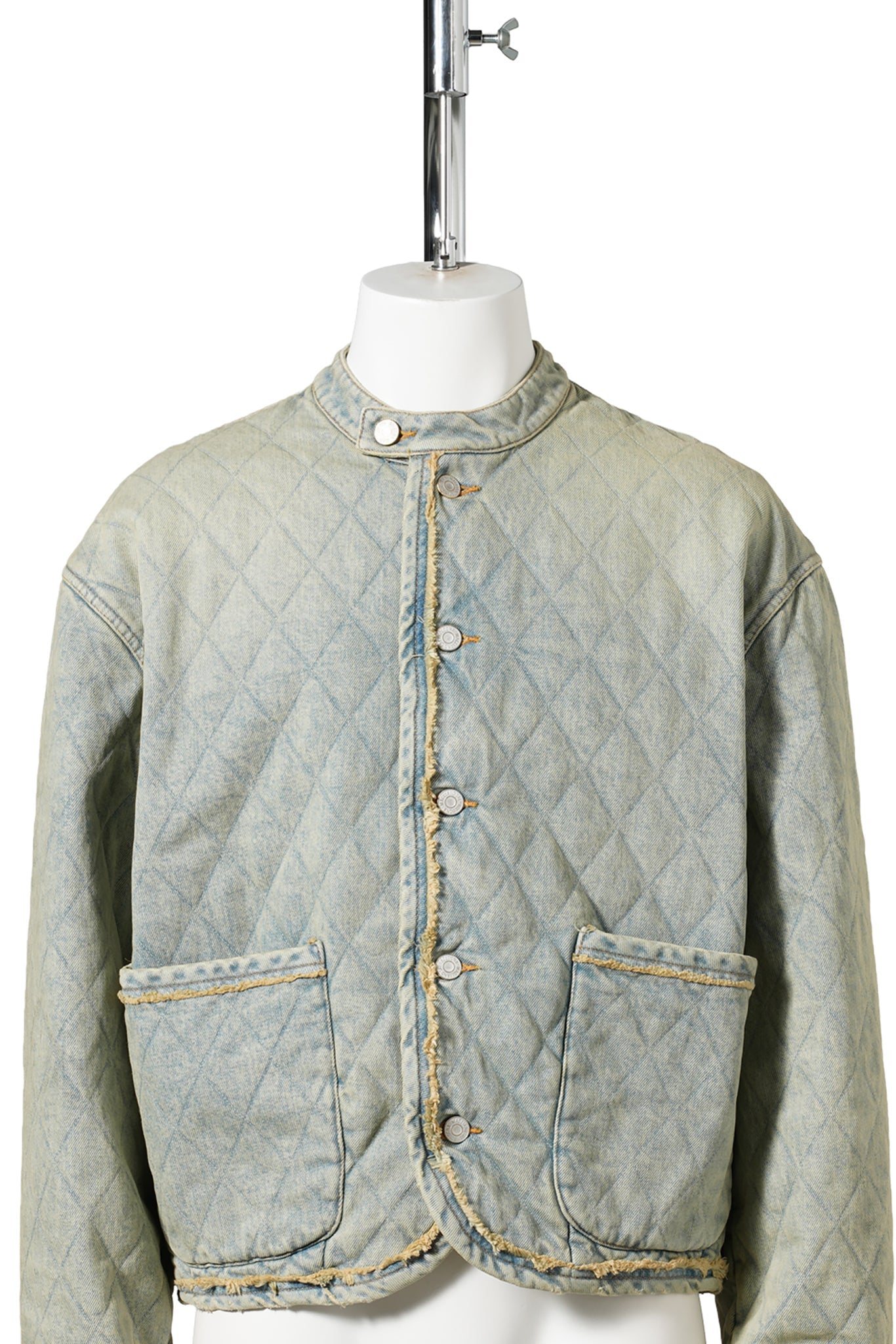 DENIM BIKERINO PADDED / 68:SABBIONE RELODEAD