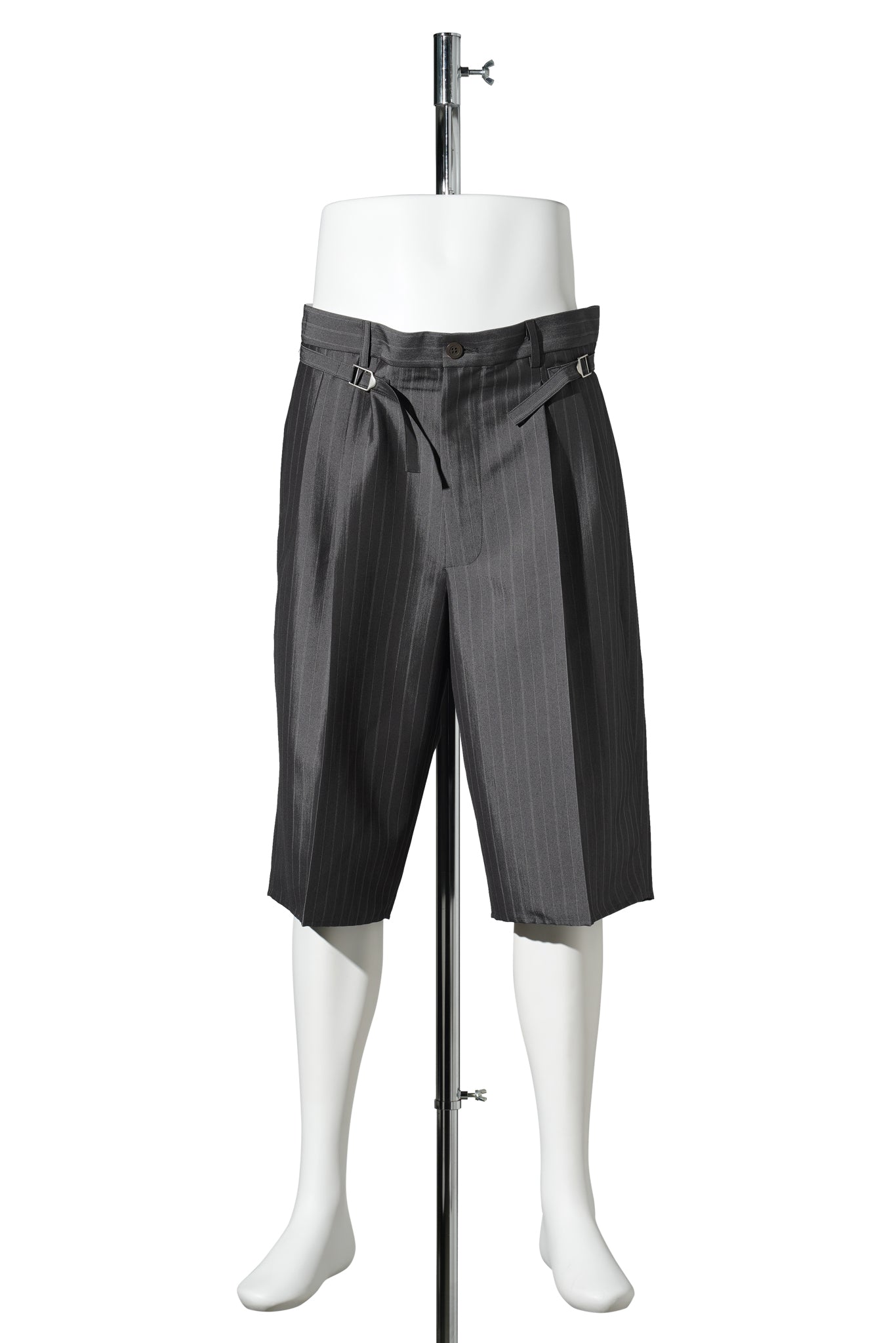 DARKETTONE REGOLATORE SHORT / PINSTRIPEMELANGE