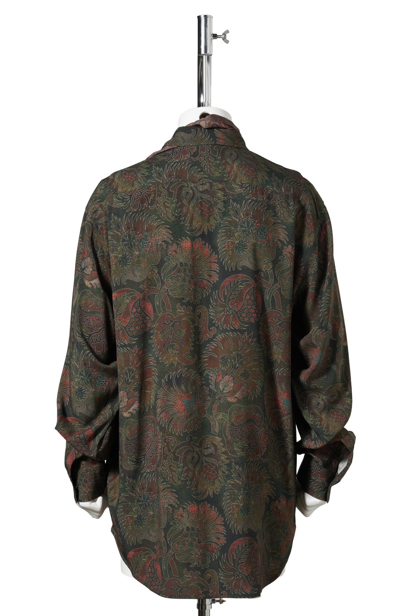 LIQUID PENNA LONG SLEEVE / 56:POMENGRADE GREEN