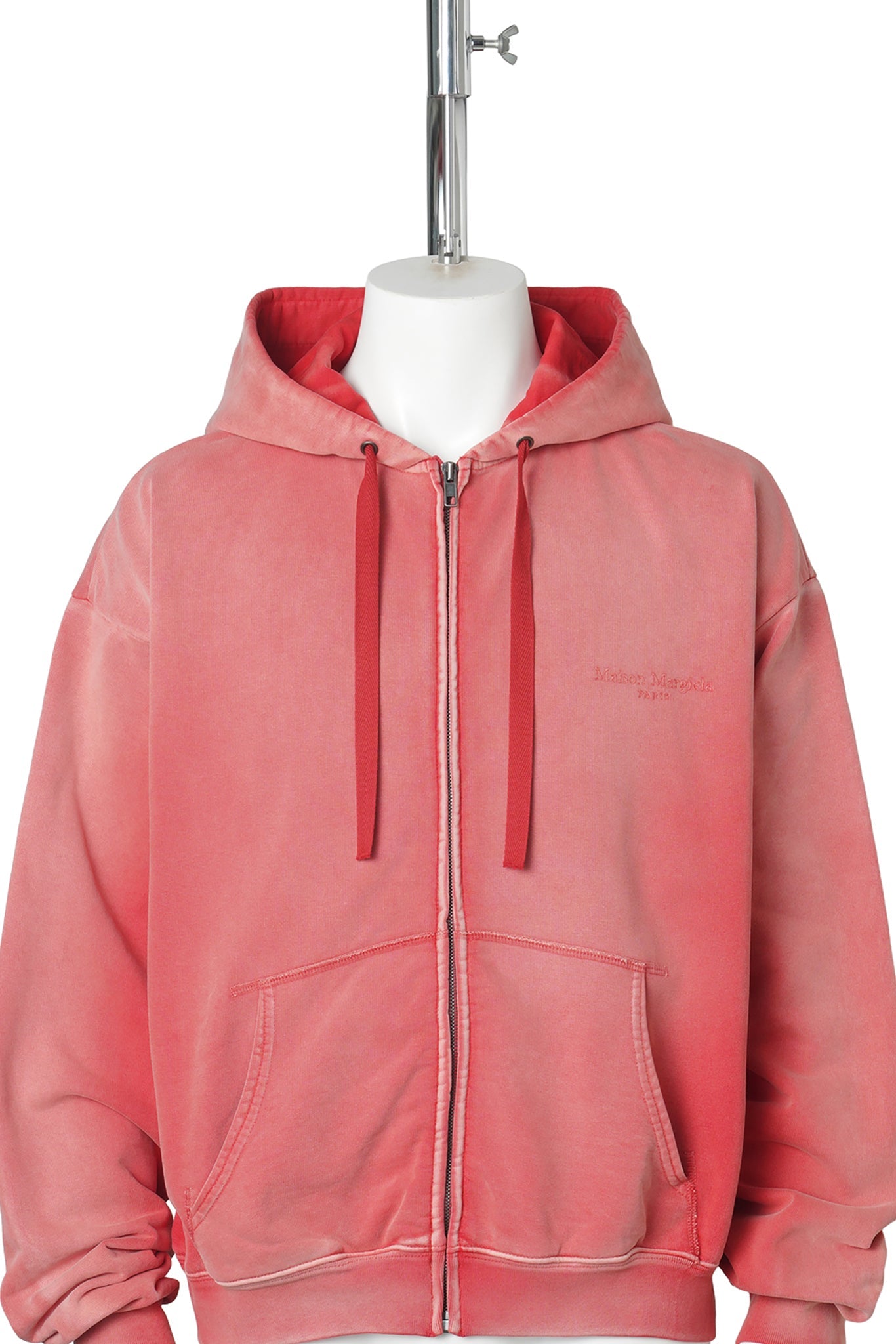 VINTAGE WASHED SHRUNKED HOODIE / 306