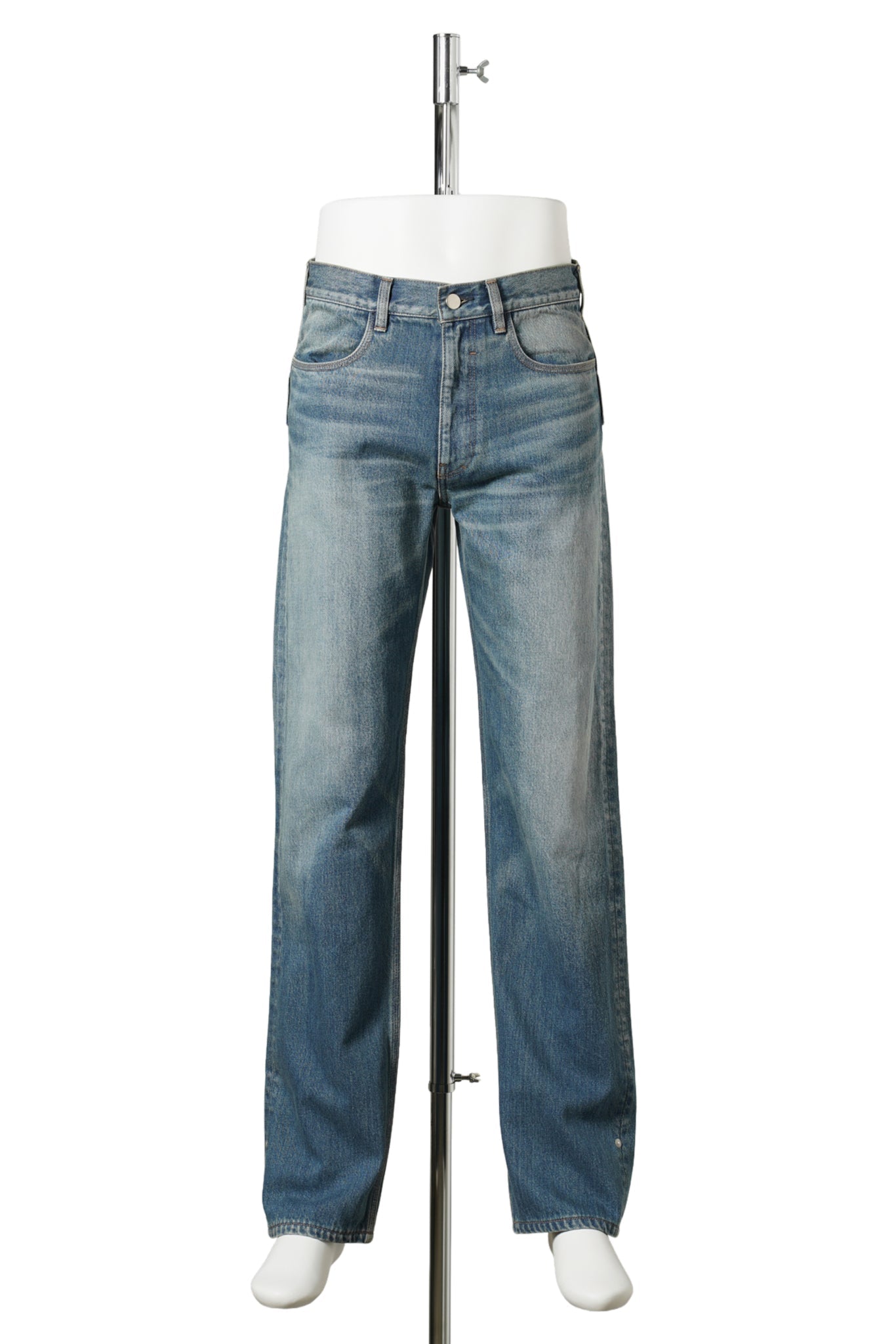 MENS STRAIGHT JEAN / BLUE WASH