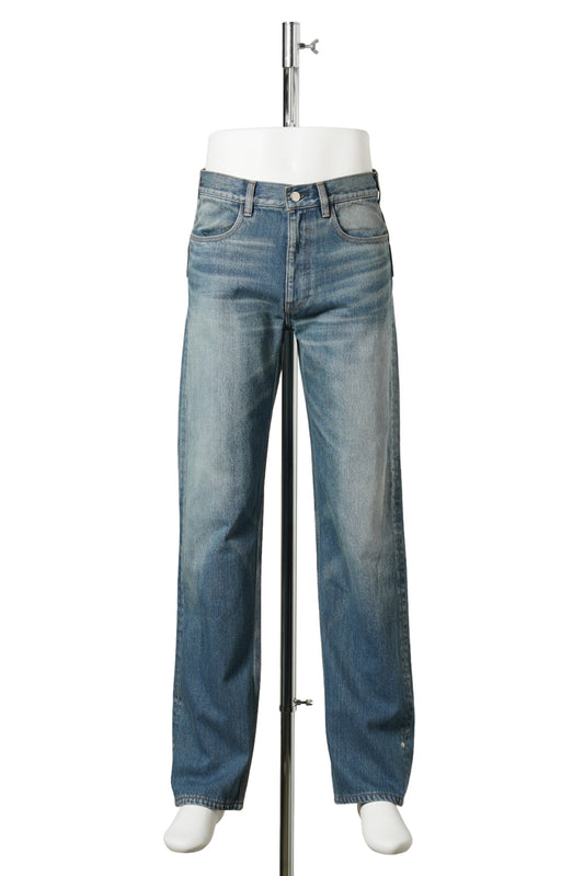 MENS STRAIGHT JEAN / BLUE WASH