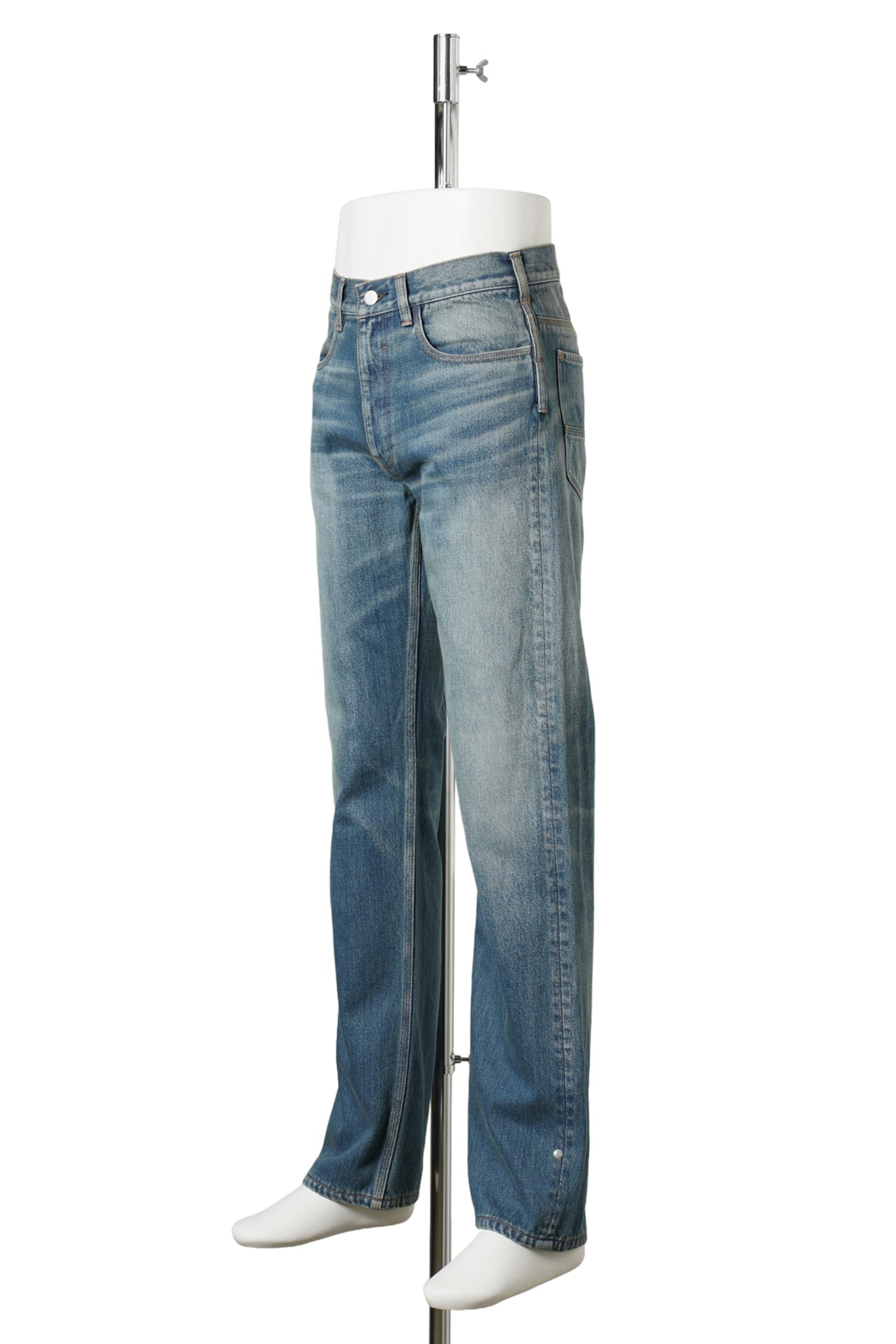 MENS STRAIGHT JEAN / BLUE WASH