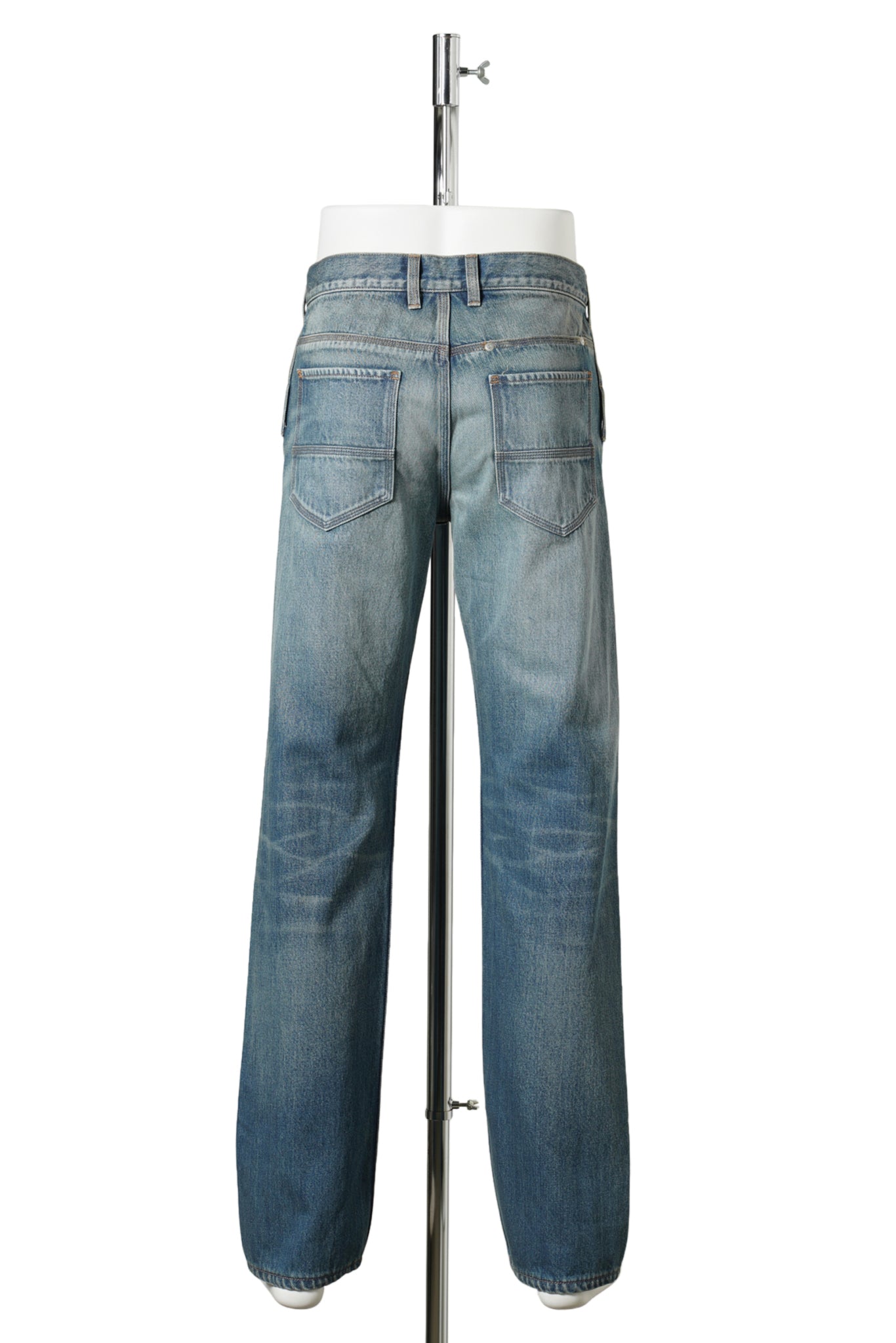 MENS STRAIGHT JEAN / BLUE WASH