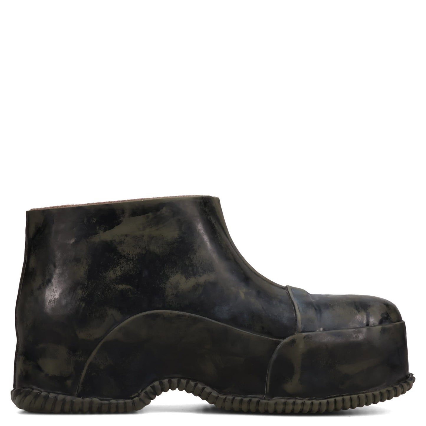 LOW RUBBER BOOT / TREATED - GREEN