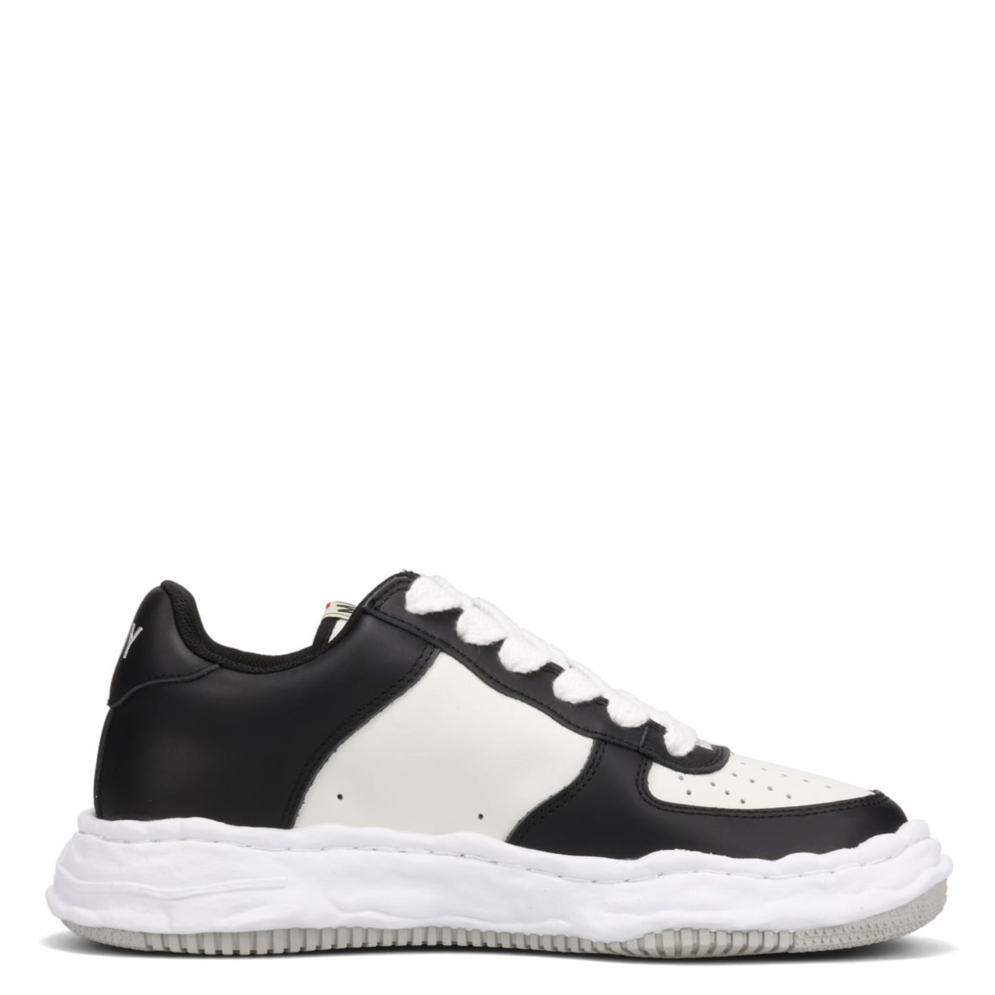 WAYNE LOW/LEATHER / 115:BLK/WHT