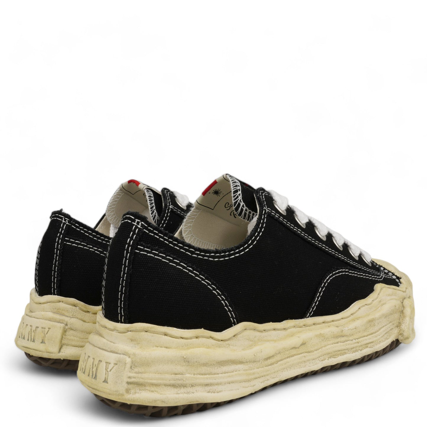 HANK DYED SOLE LOW / 018:BLACK