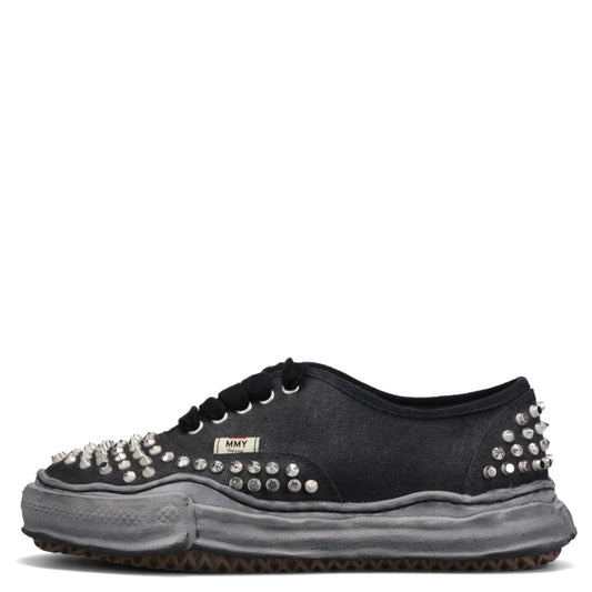 BAKER STUDDED LOW / 129:BLK/BLK