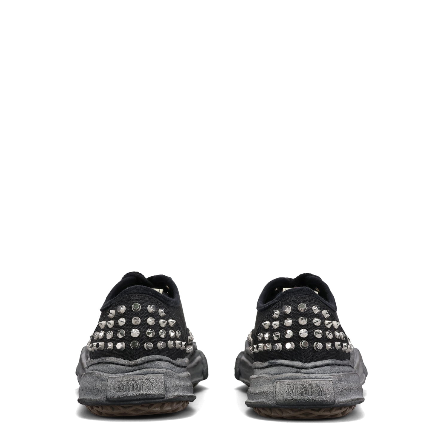 BAKER STUDDED LOW / 129:BLK/BLK