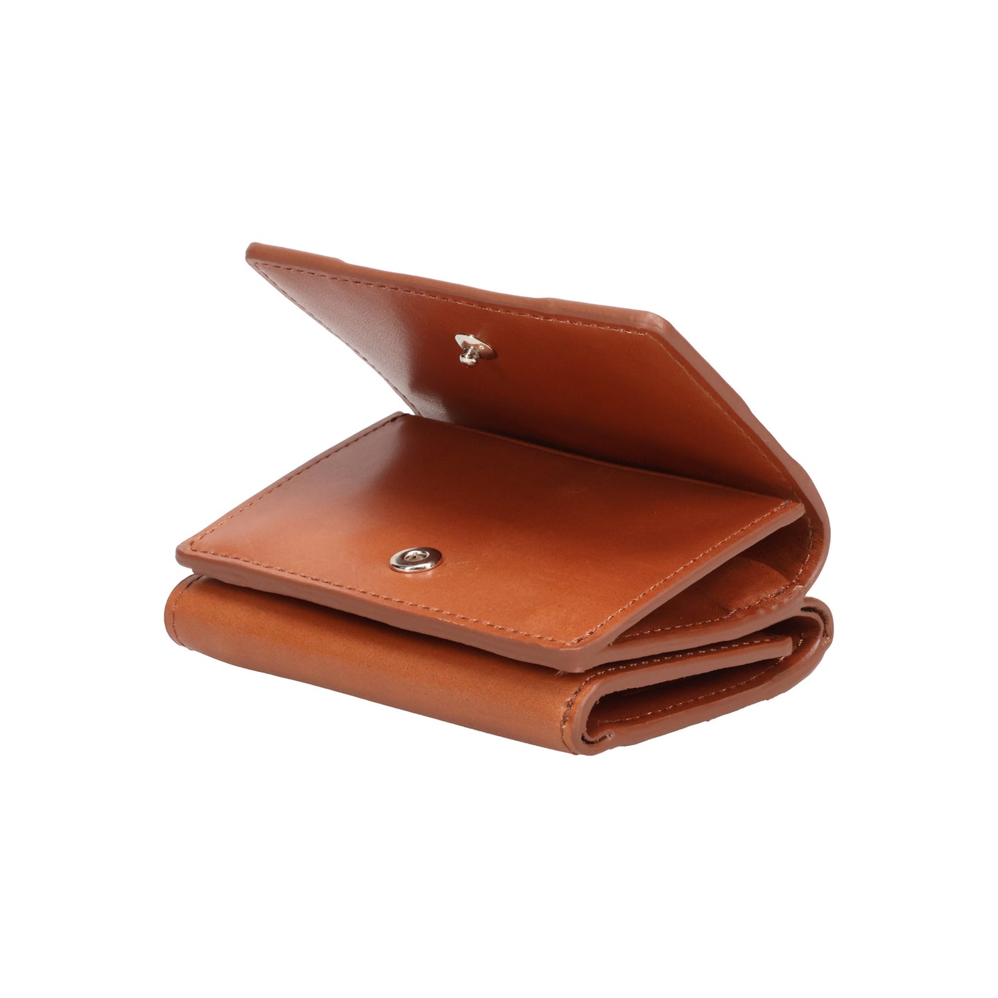 INVI. COMPACT WALLET / BROWN