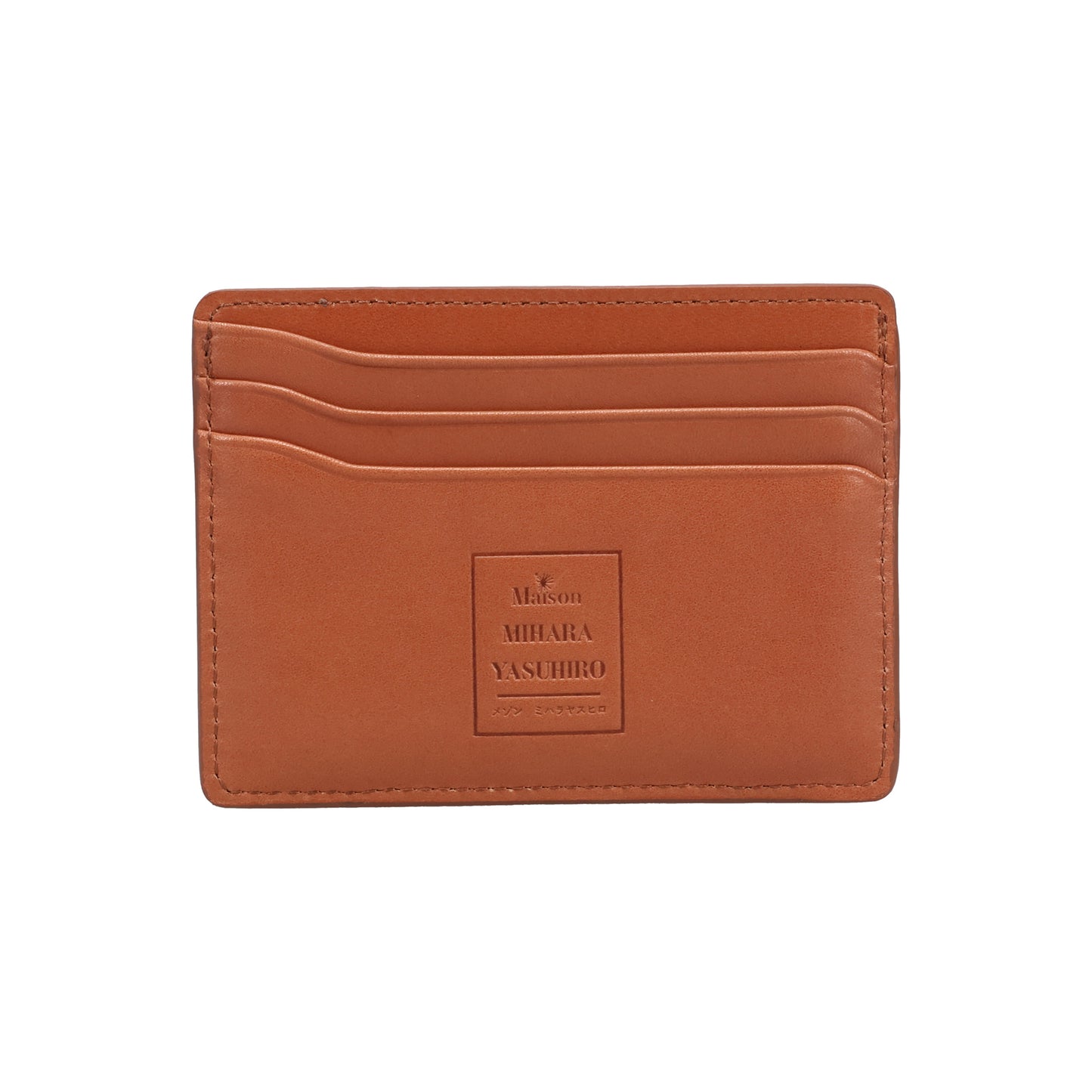 INVI. FLAT CARDHOLDER / BROWN