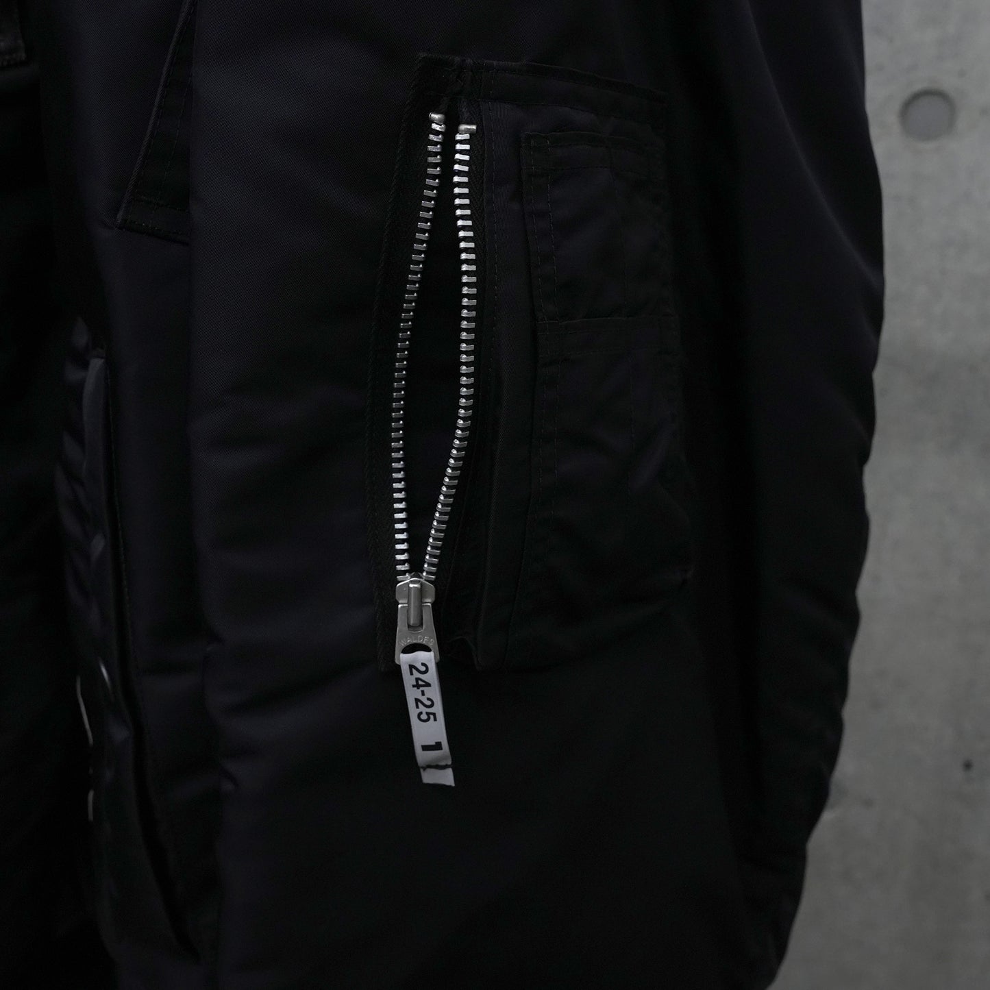 FLIGHT JACKET / BLACK