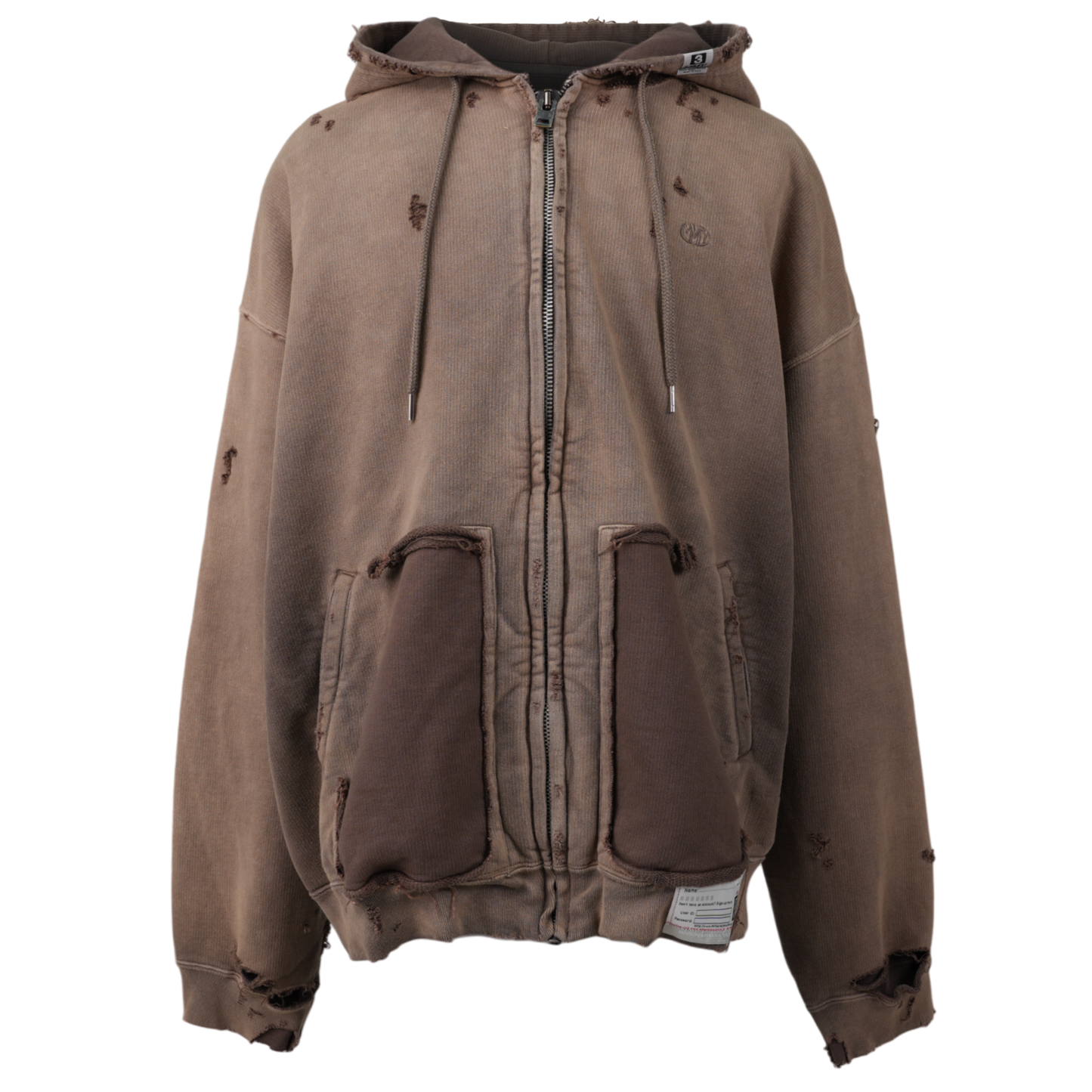 SUN FADED PARKA / BROWN