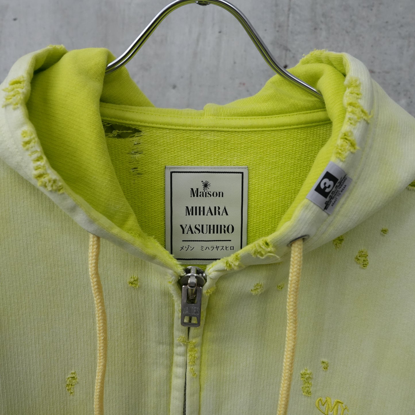 SUN FADED PARKA / YELLOW