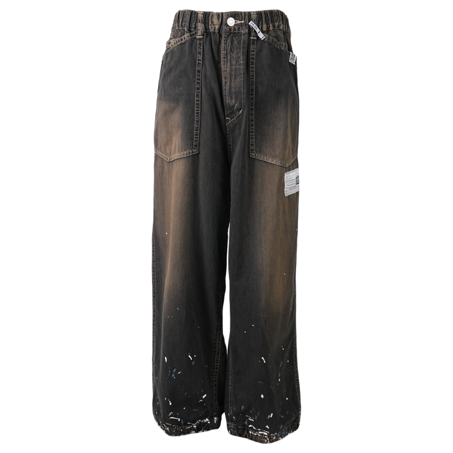 PAINTED BAKER JEANS / BLACK