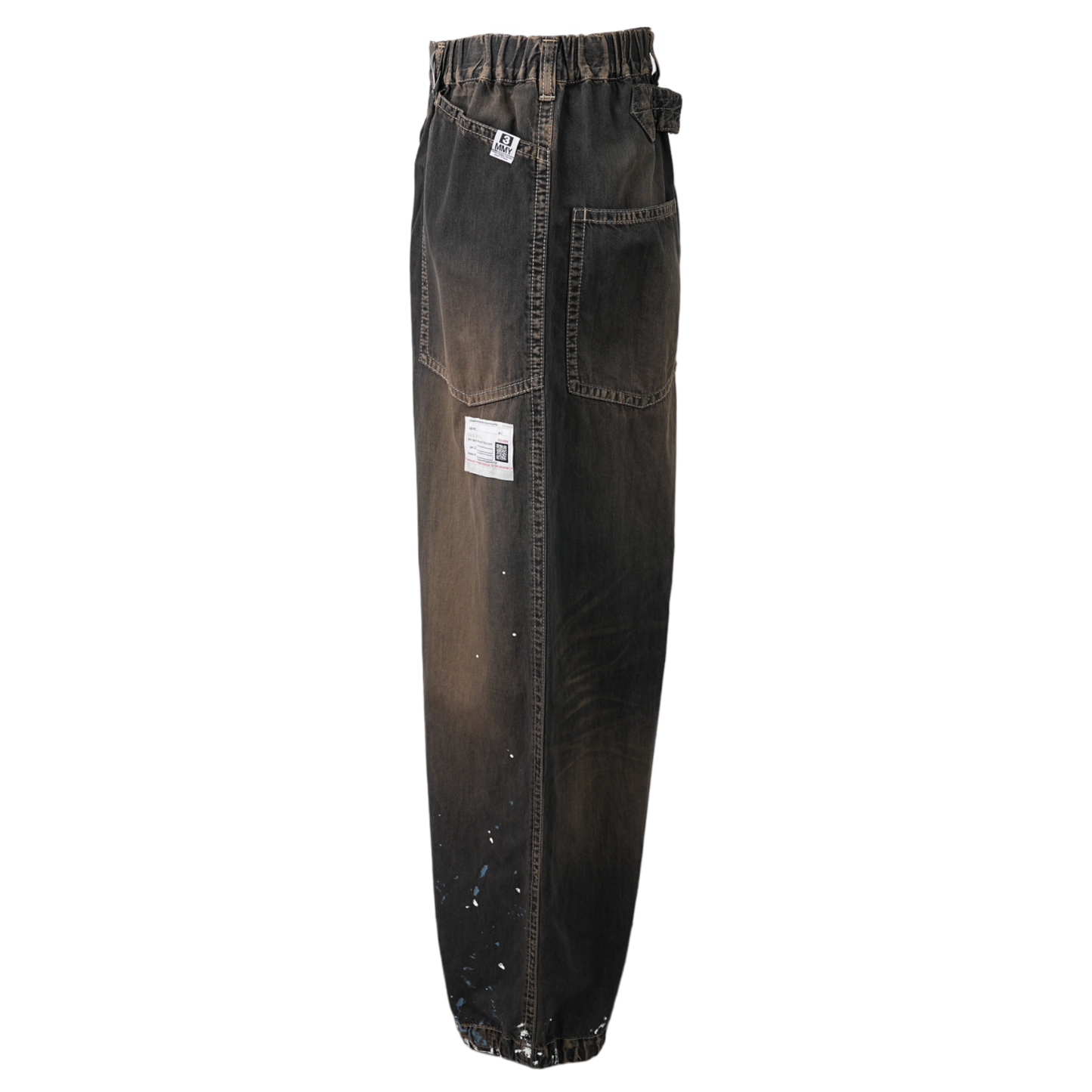 PAINTED BAKER JEANS / BLACK