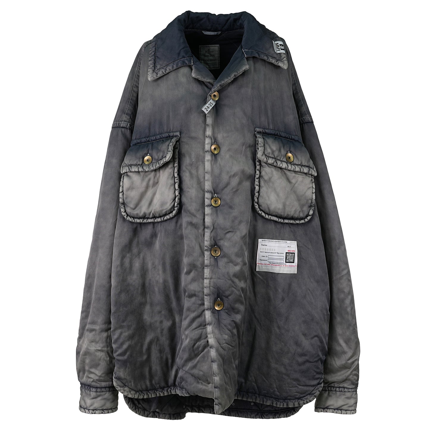 AGED HUGE PUFFER SH / BLACK