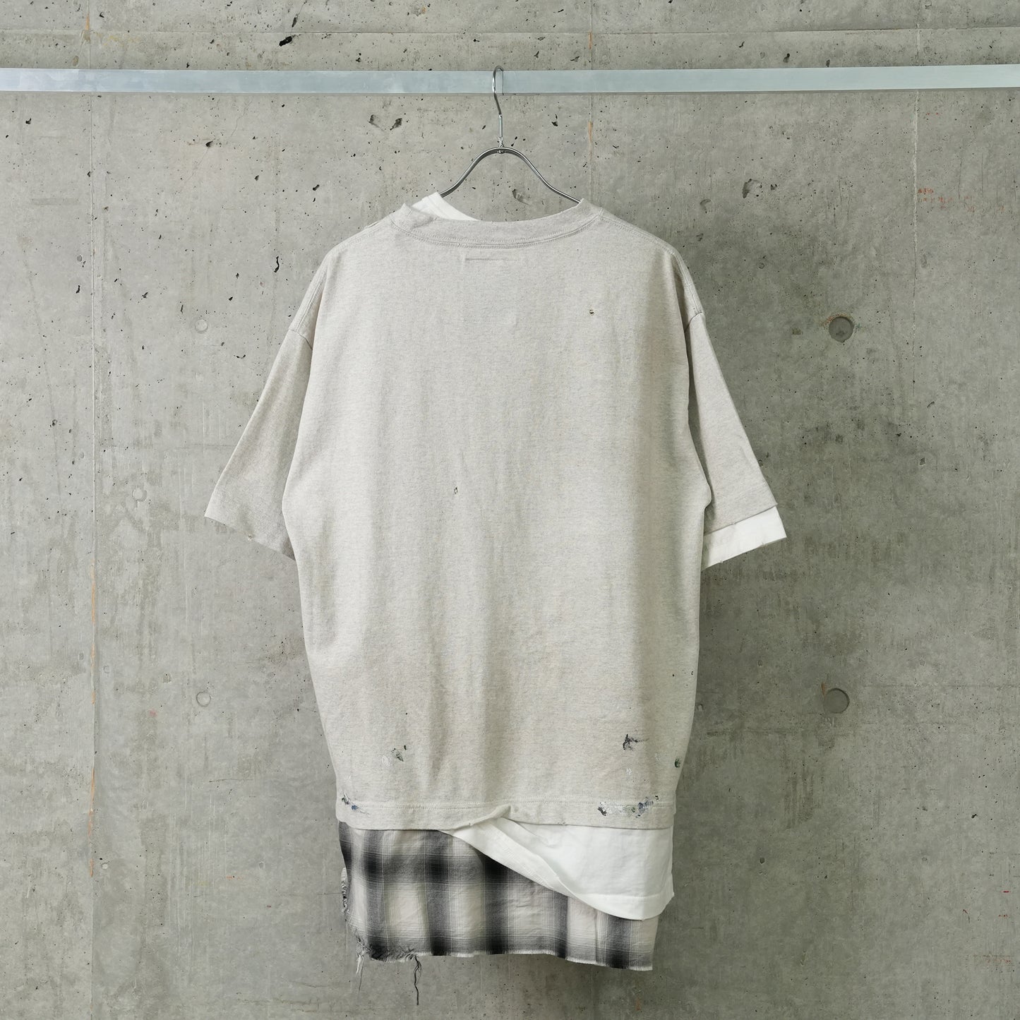 TRIPLE LAYERED TEE / WHITE