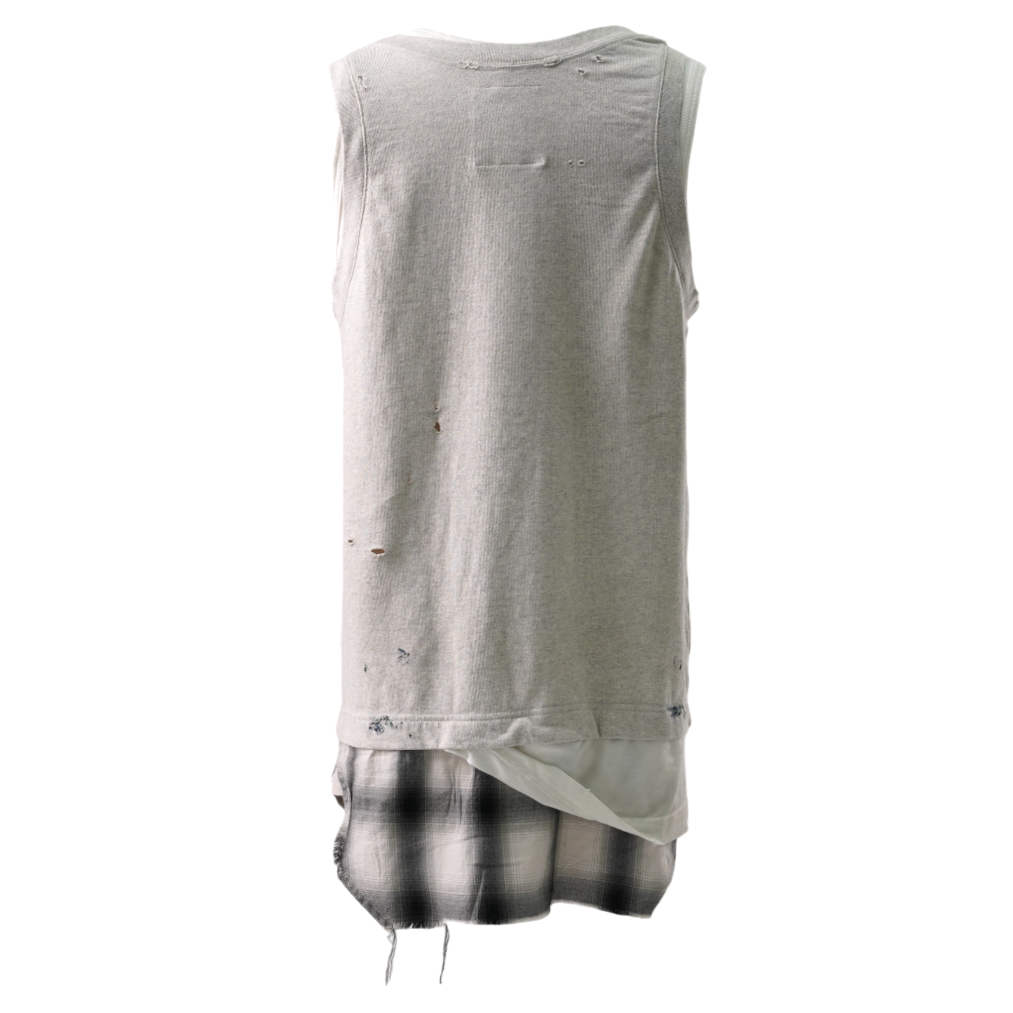 TRIPLE LAYERED TANK TOP / WHITE