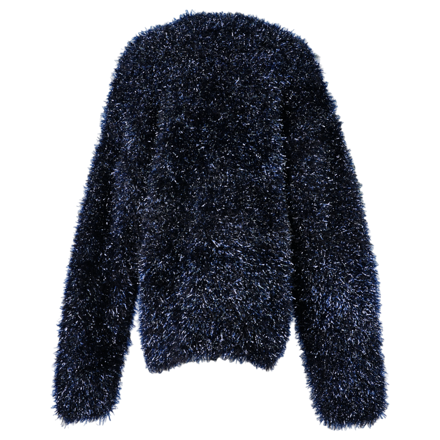 TINSEL KNIT CD / NAVY