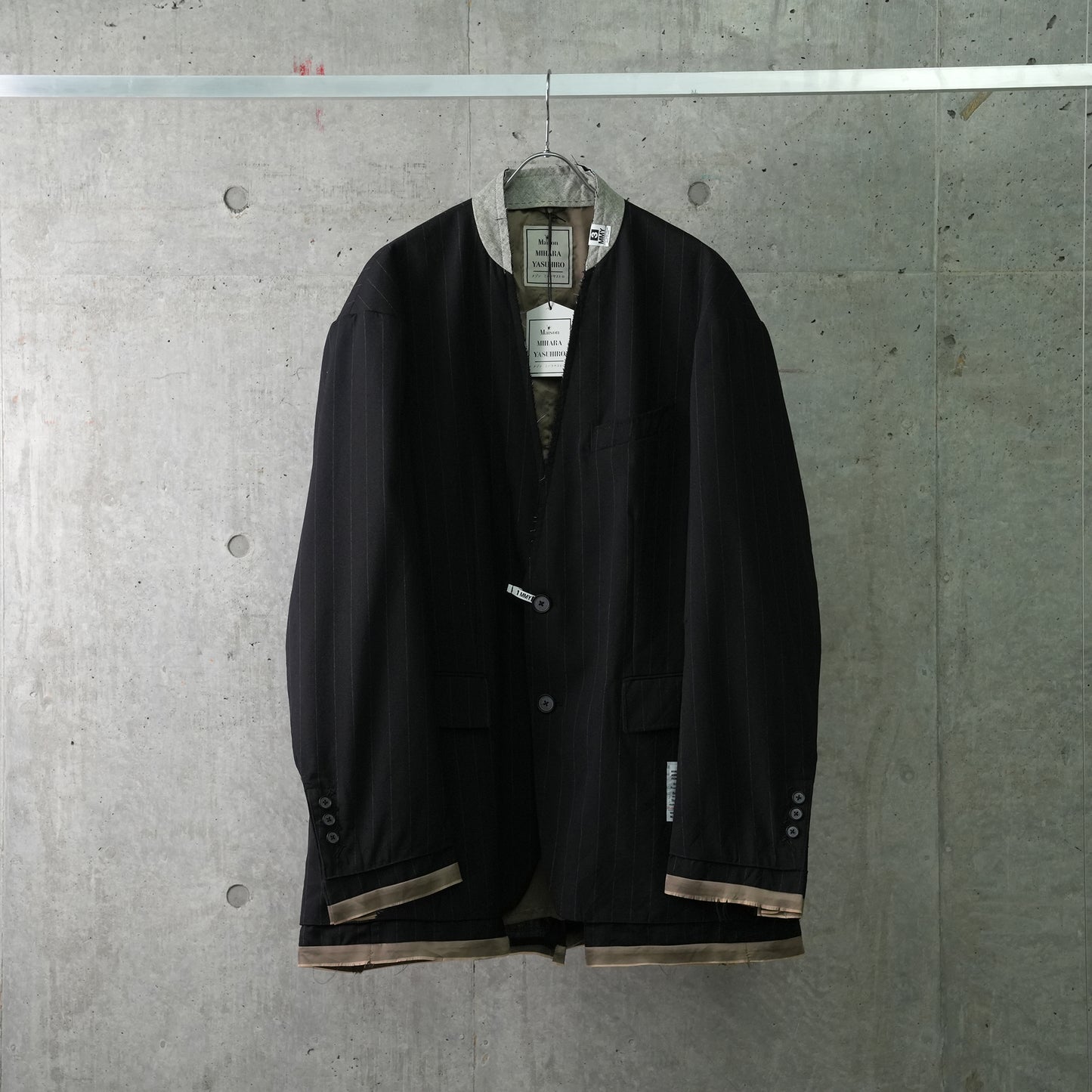 WOOL JACKET / BLACK