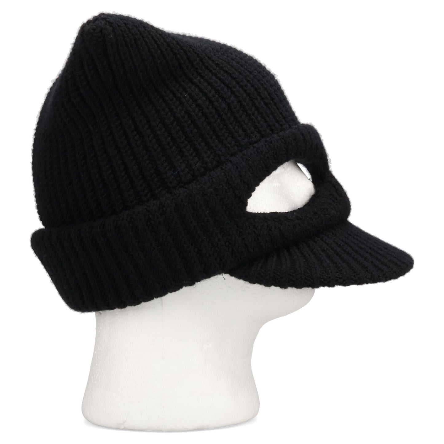 KNIT CAT EARS CAP / BLACK