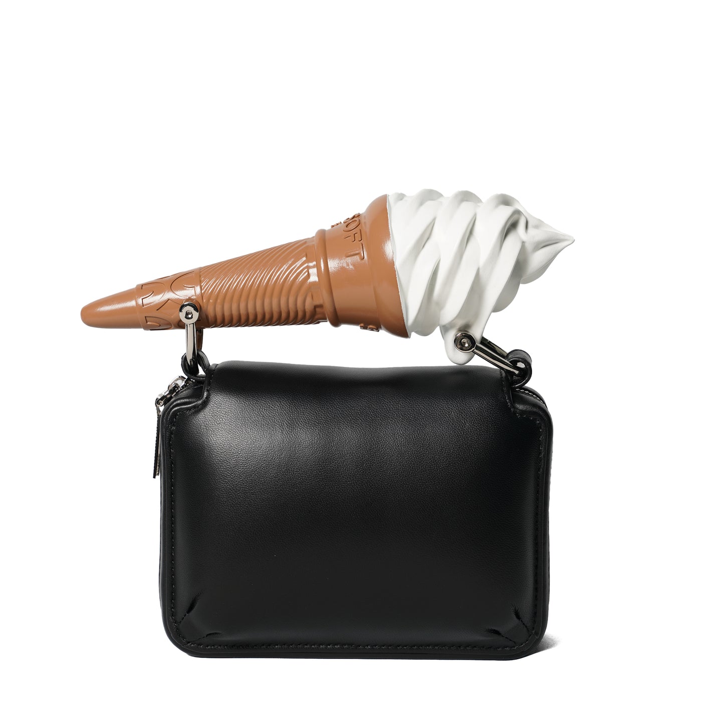 TOY/SOFT SERVE MINI WALLET  BAG / BLACK