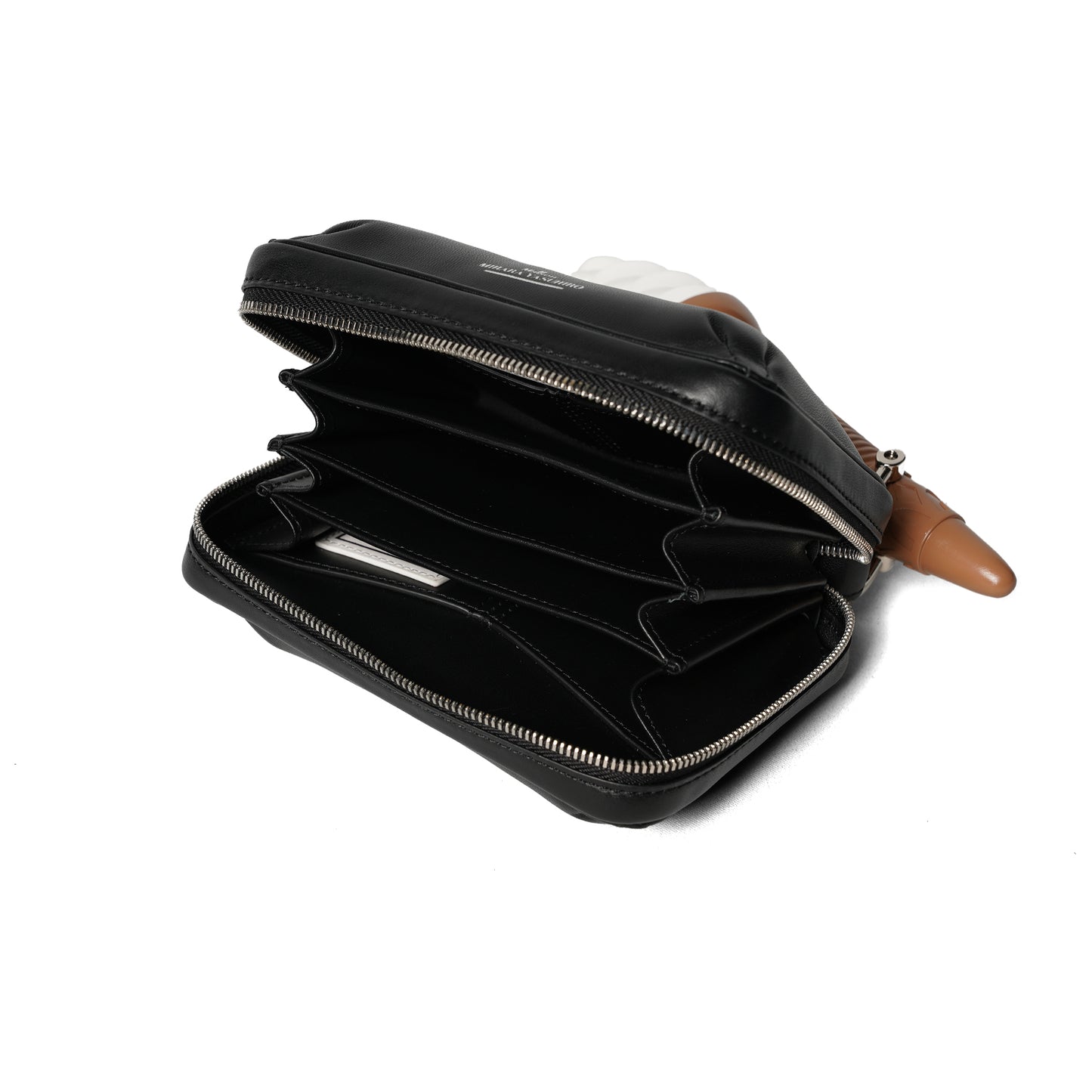 TOY/SOFT SERVE MINI WALLET  BAG / BLACK