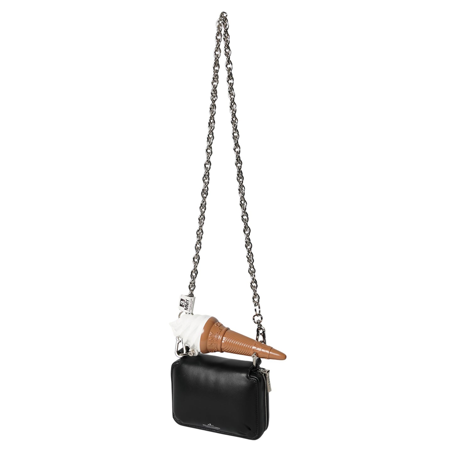 TOY/SOFT SERVE MINI WALLET  BAG / BLACK