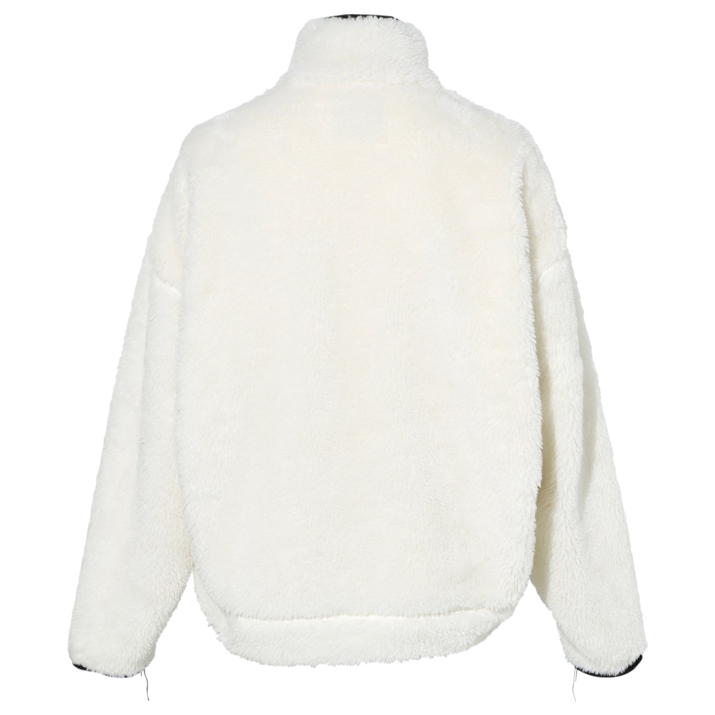 AMATEUR SEWN WIDE BACK BOA BLOUSON / WHITE