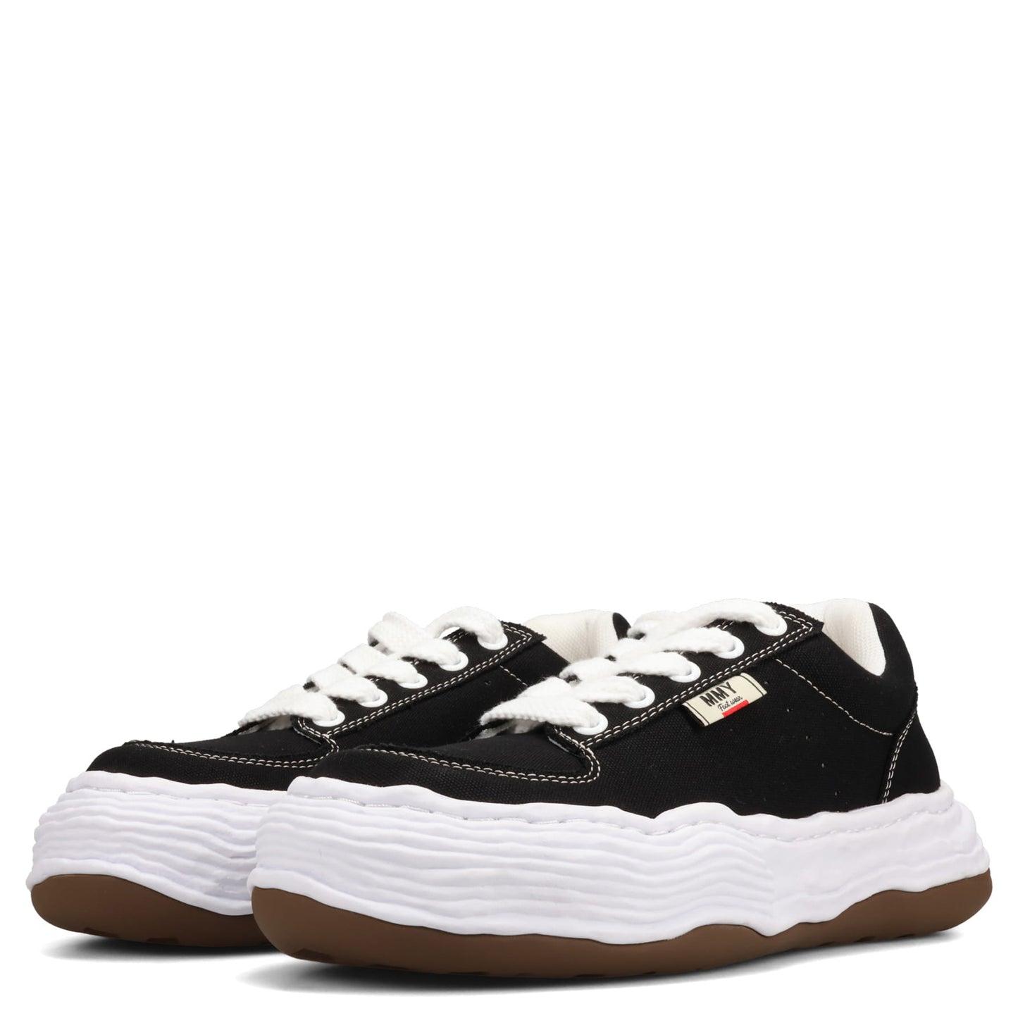 OLIVER CANVAS LOW / 018:BLACK