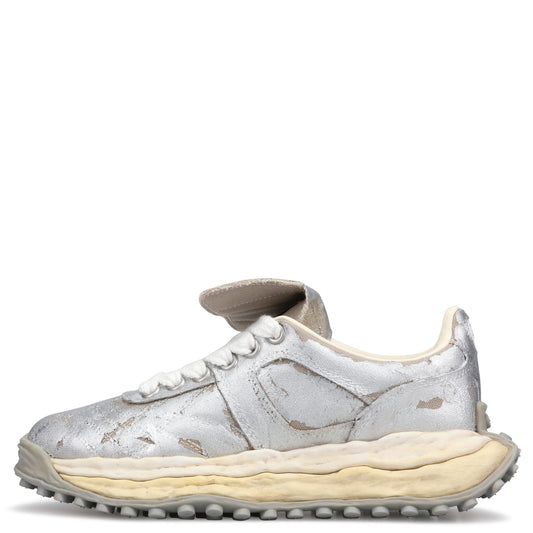 SCOTT OG SOLE FILM ATTACHED CANVAS LOW-TOP SNEAKER / 060:SILVER