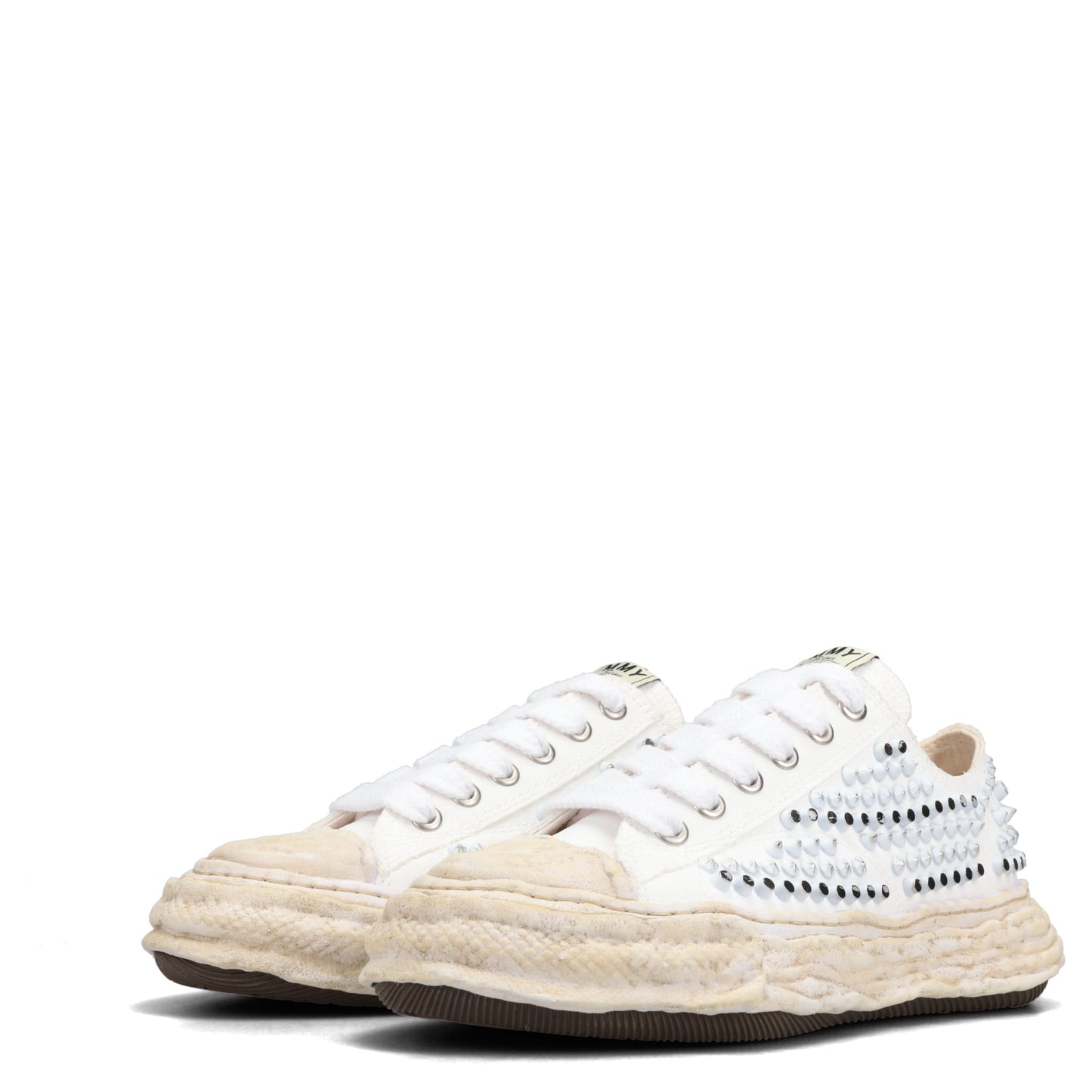 PTSN23 STUDS LOW-TOP / 011:WHITE