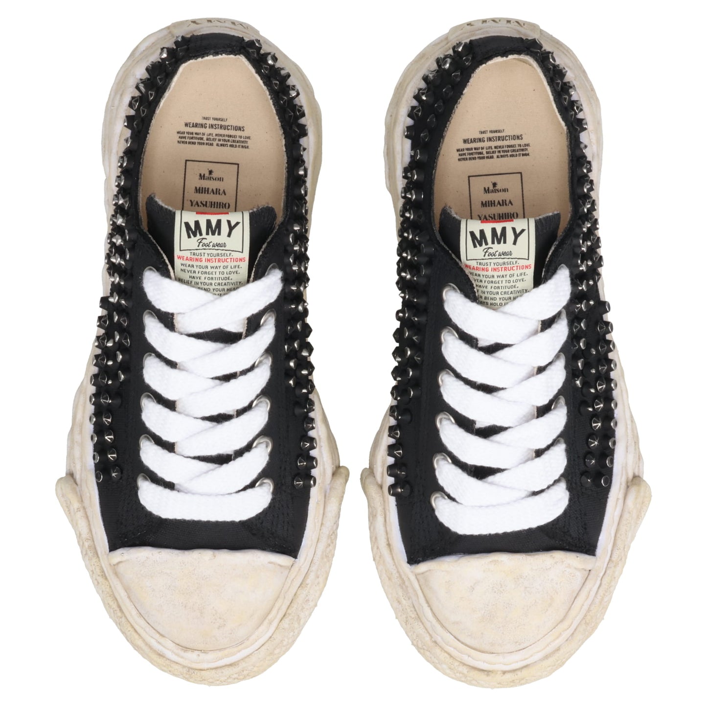 PTSN23 STUDS LOW-TOP / 018:BLACK