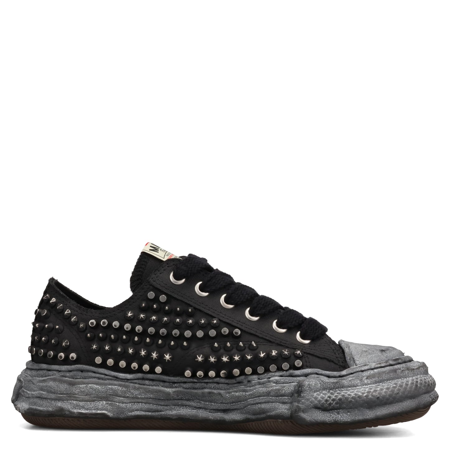 PTSN23 STUDS LOW-TOP / 129:BLK/BLK