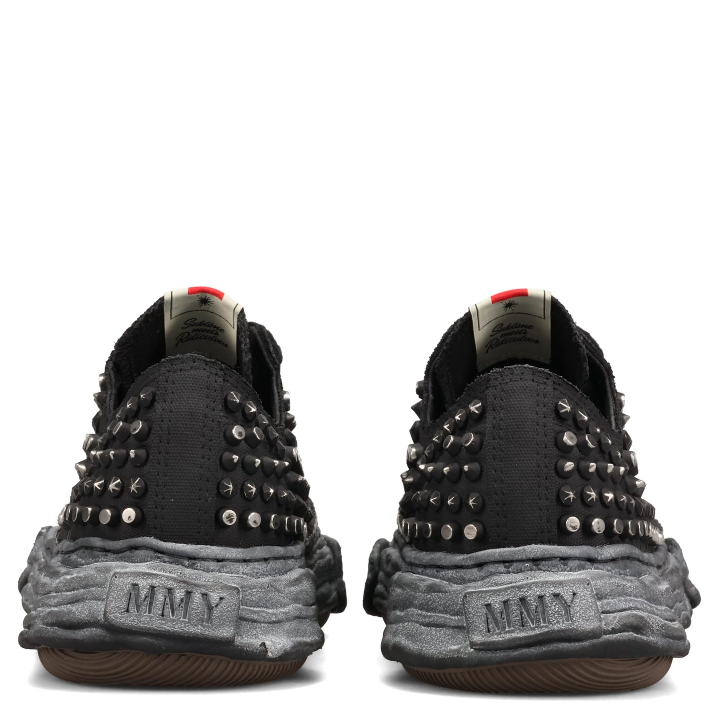 PTSN23 STUDS LOW-TOP / 129:BLK/BLK