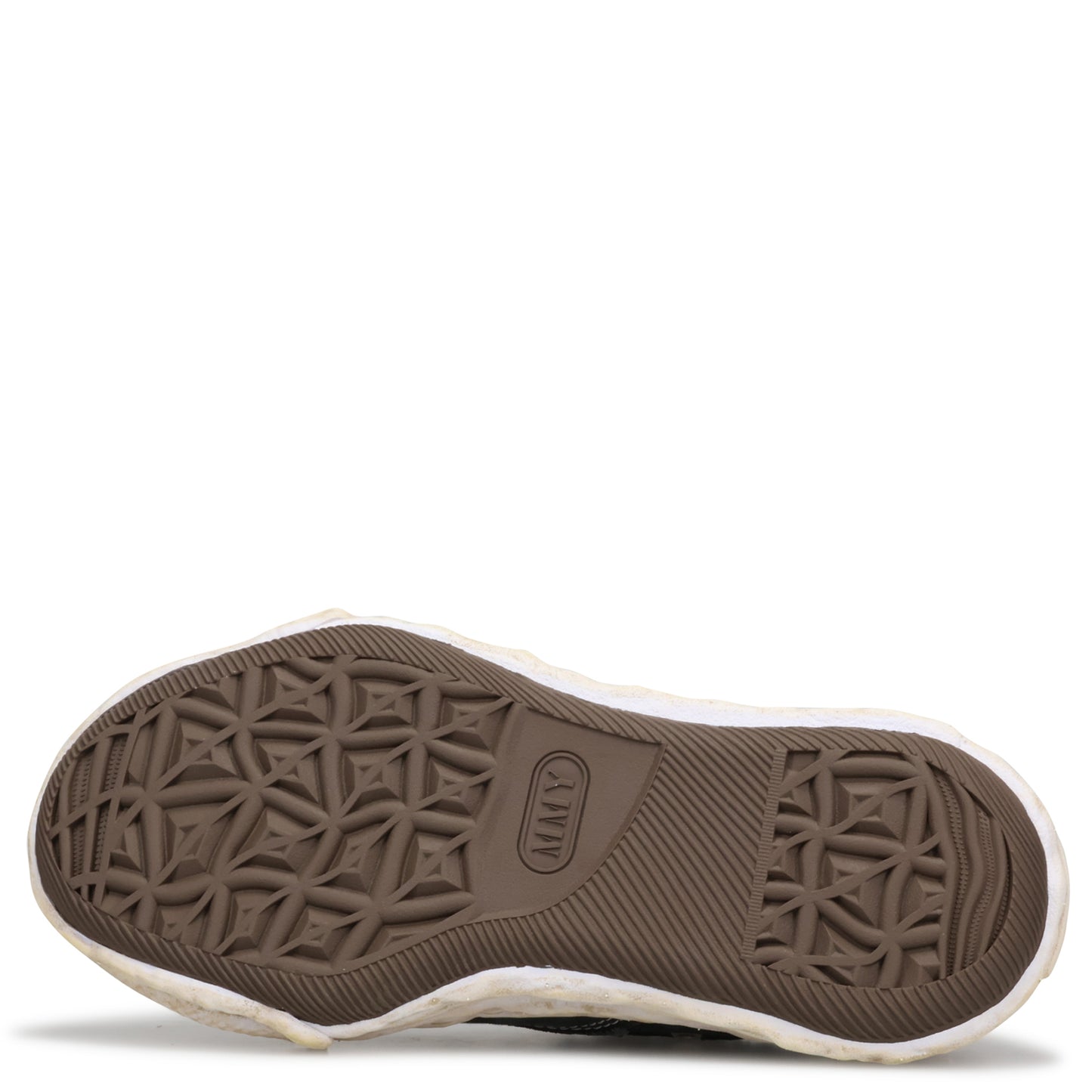 PETERSON 23 EMBROIDERY VINTAGE EFFECT CANVAS LOW-TOP SNEAKER / 018:BLACK