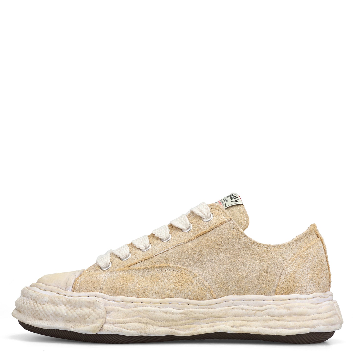 PETERSON 23 VINTAGE SUEDE LOW-TOP SNEAKER / 011:WHITE