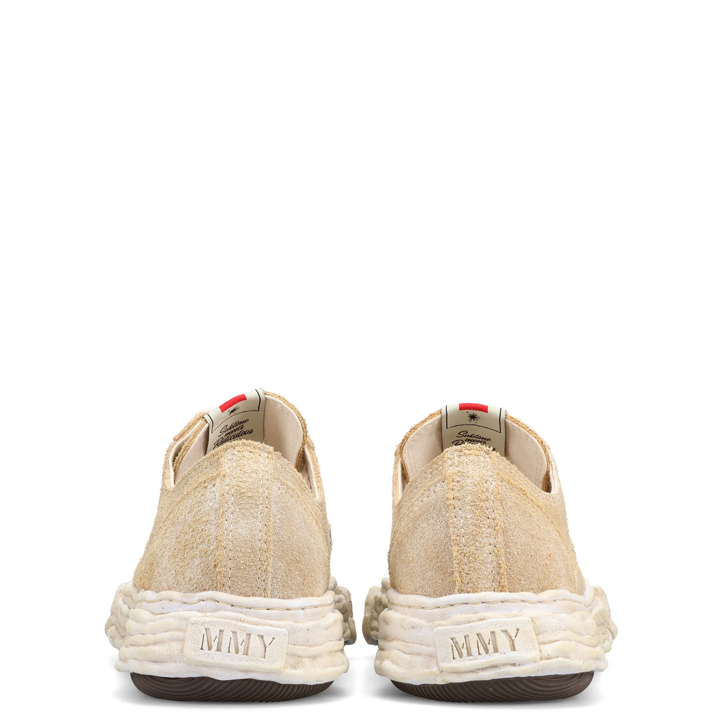 PETERSON 23 VINTAGE SUEDE LOW-TOP SNEAKER / 011:WHITE